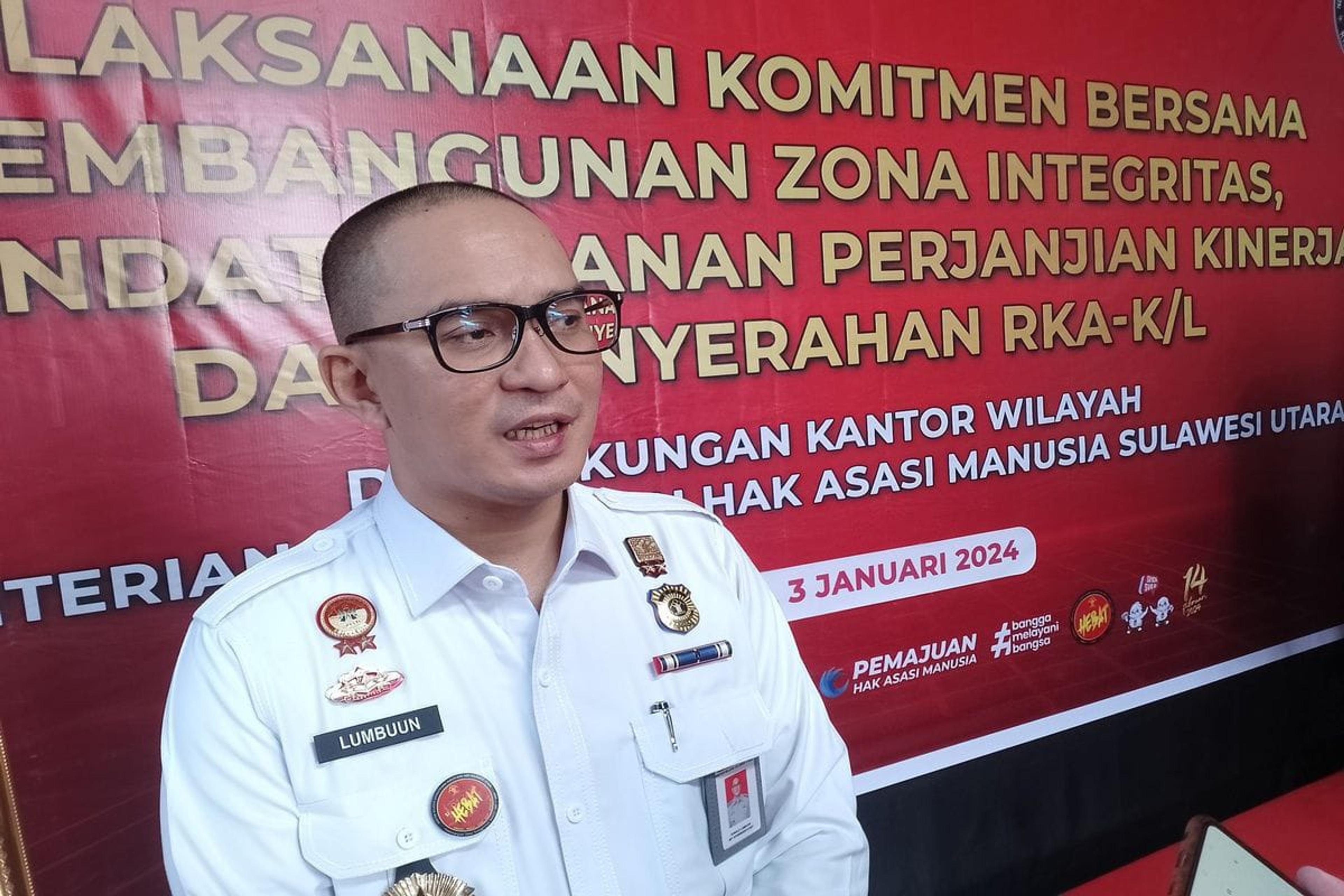 Kemenkumham Sulut Gelar Komitmen Bersama Pembangunan Zona Integritas