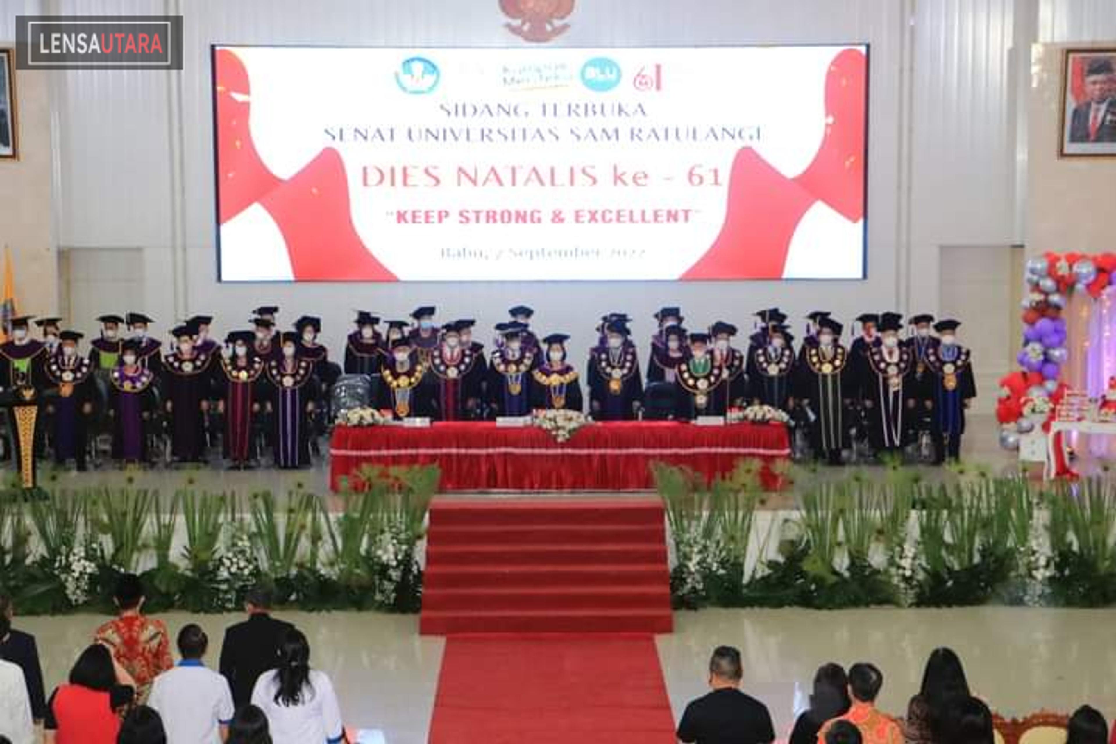 Dalam 61 Tahun, Unsrat Sudah Meluluskan 103.297 Mahasiswa