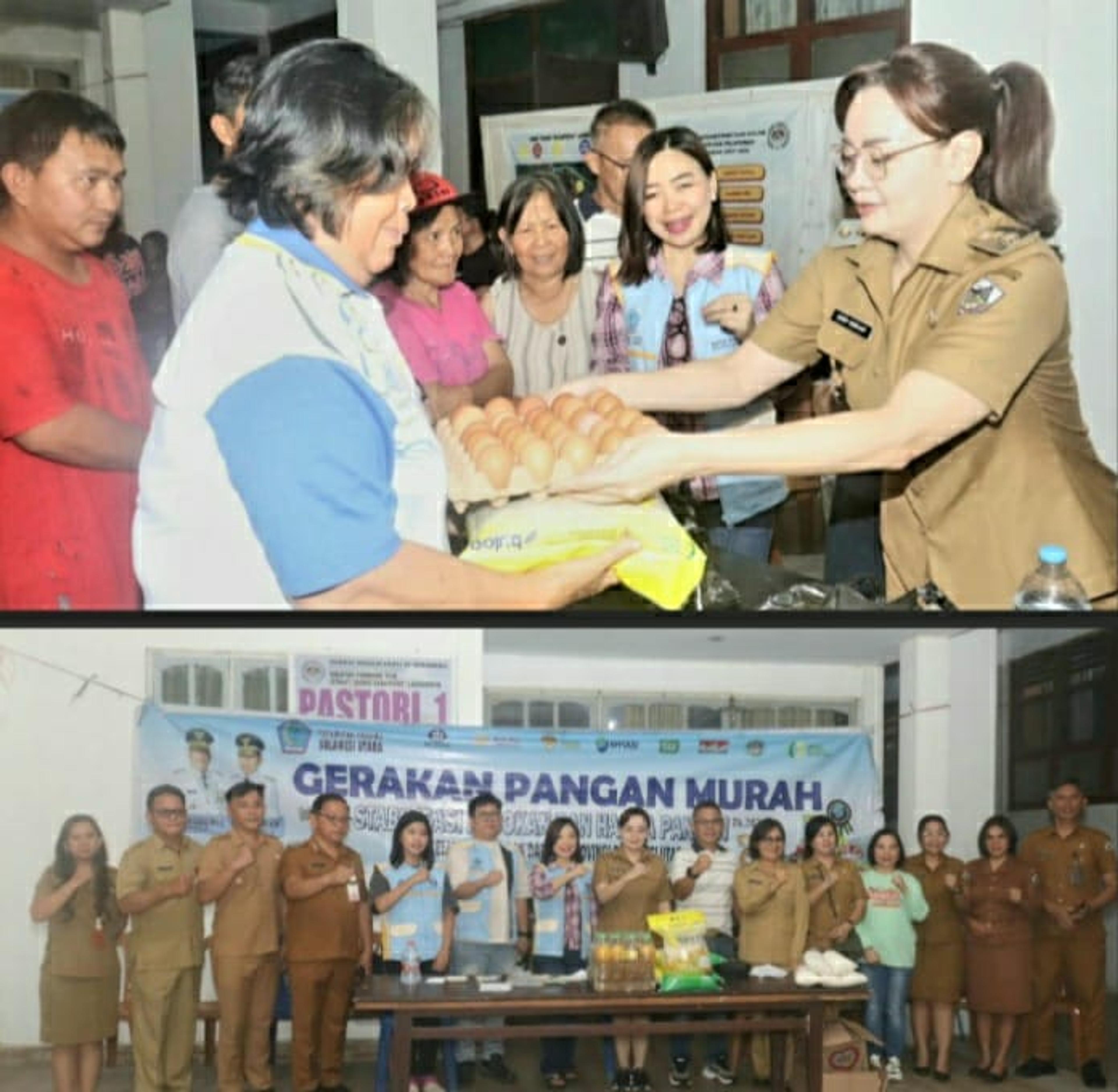 Wakil Wali Kota Tomohon Sendy Rumajar, ikut melakukan peninjauan pelaksanaan kegiatan GPM Tematik yang digelar Pemprov Sulut. (Ist)