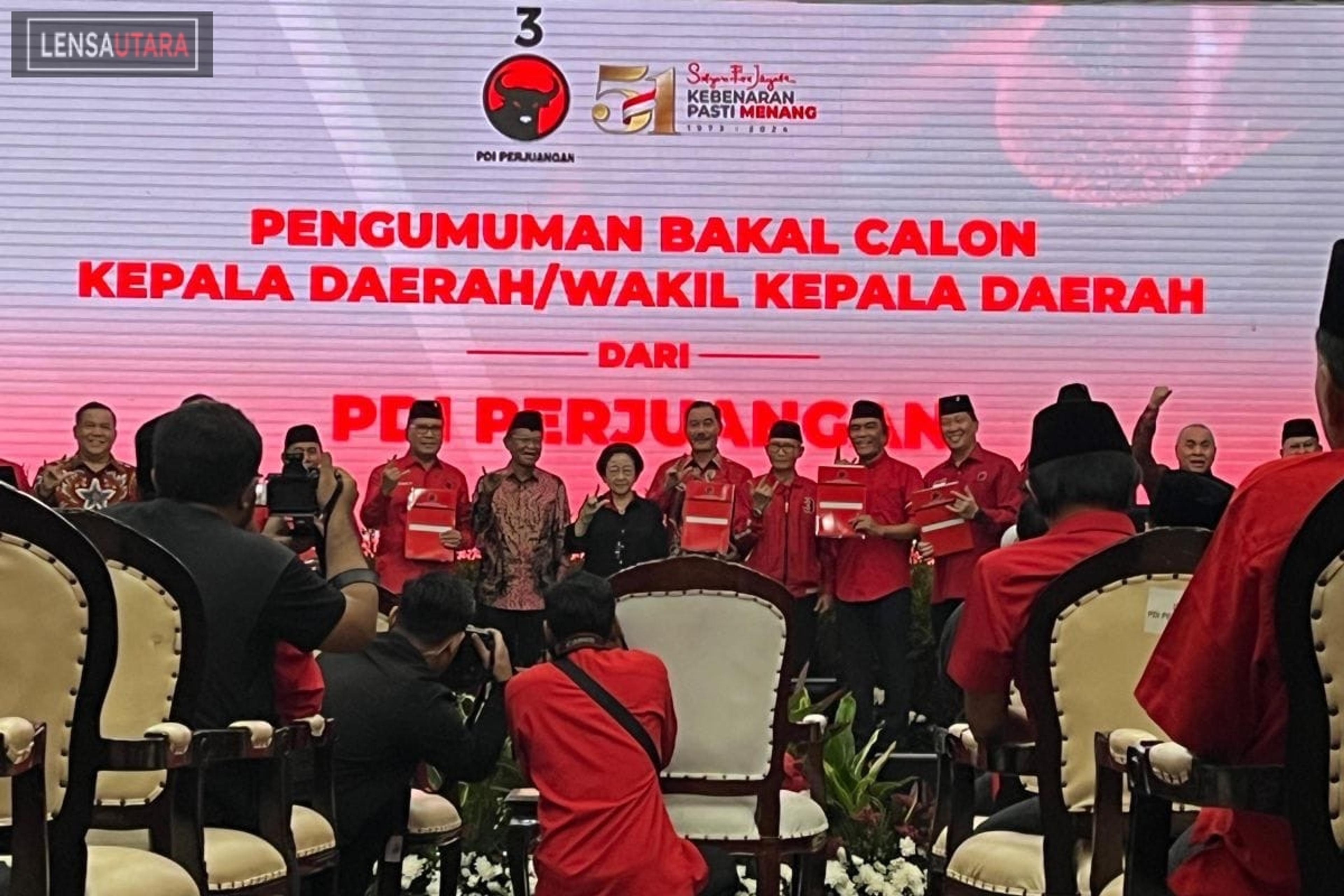 Megawati Umumkan Steven Kandouw Sebagai Bakal Calon Gubernur Sulut