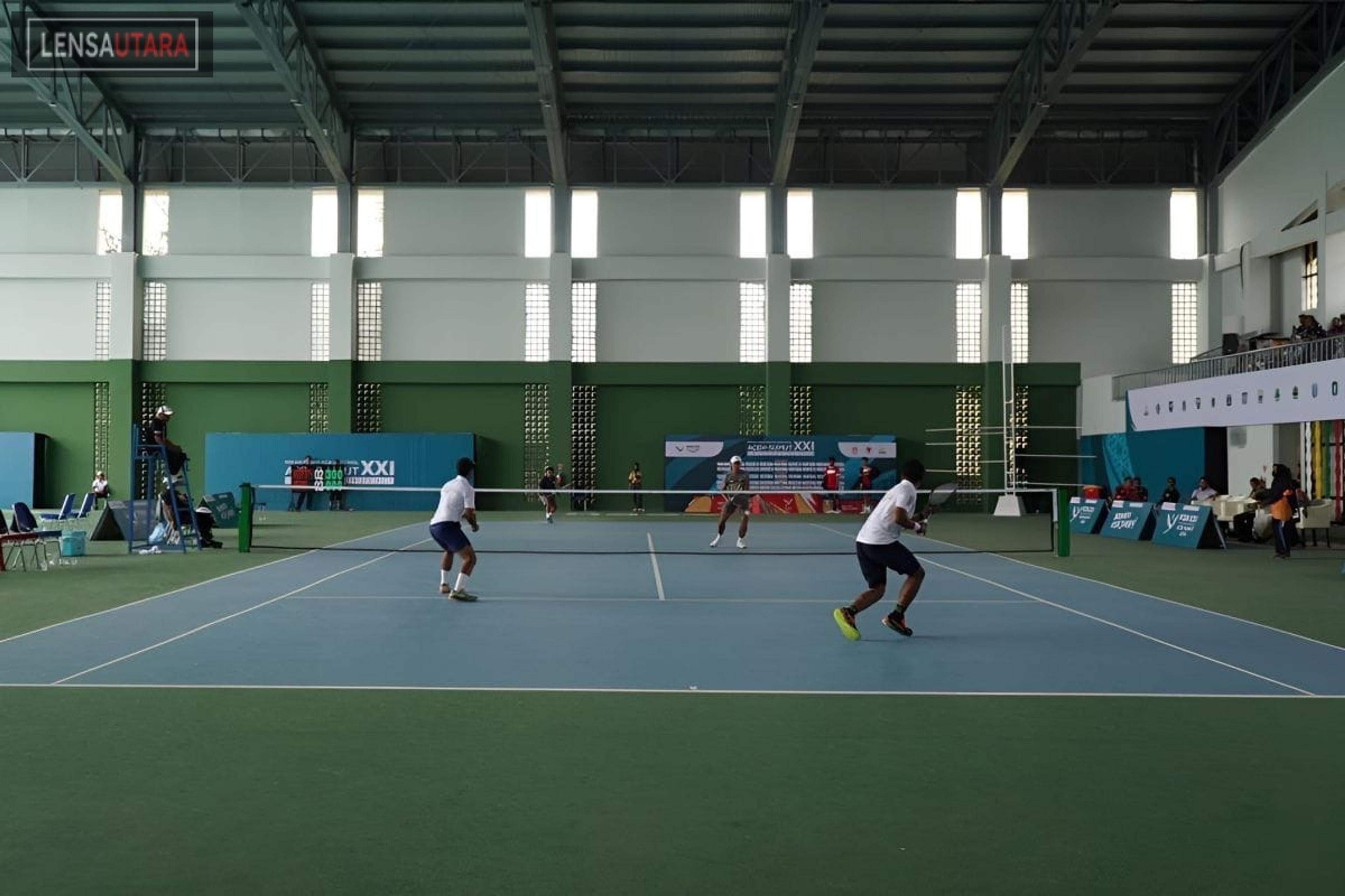 Javier Rumagit/Patrik Mahune Akan Berjuang Lolos Semifinal Soft Tenis PON XXI