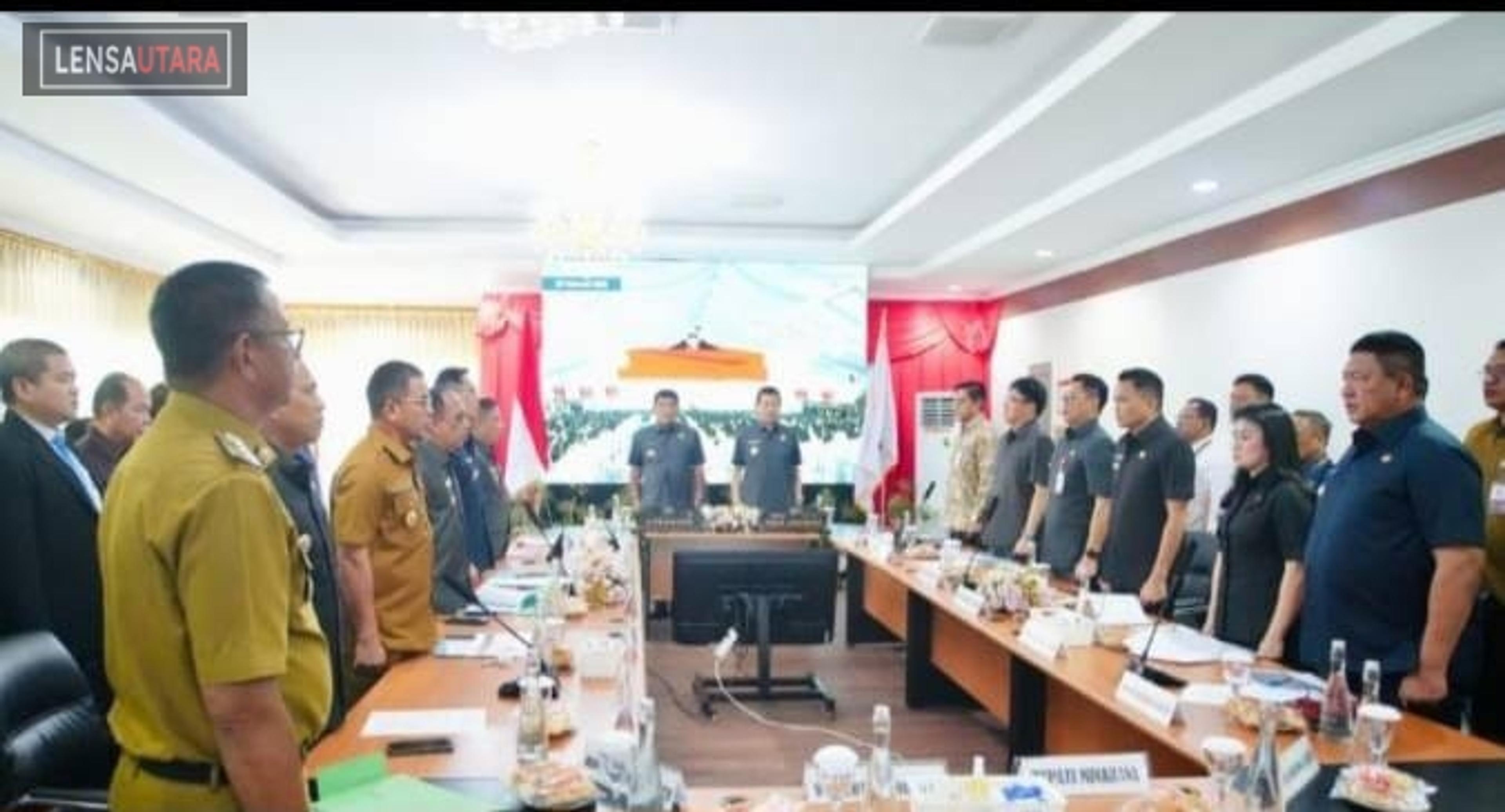 Rakor RIRU Dukung Investasi Sulut, Sekdakot Tomohon Ikut Hadir