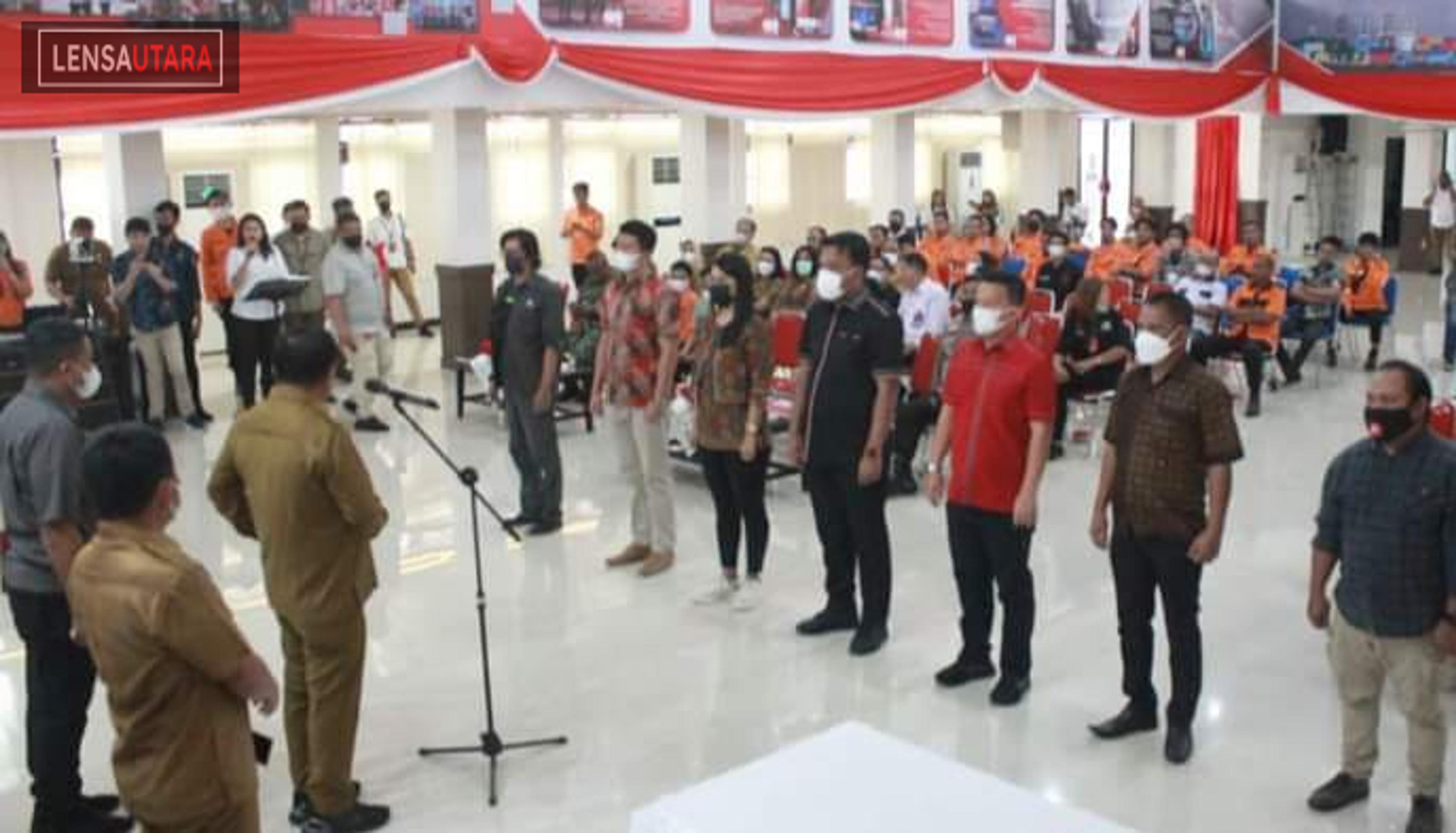 Forum Pengurangan Risiko Bencana Kota Bitung Dilantik Wali Kota