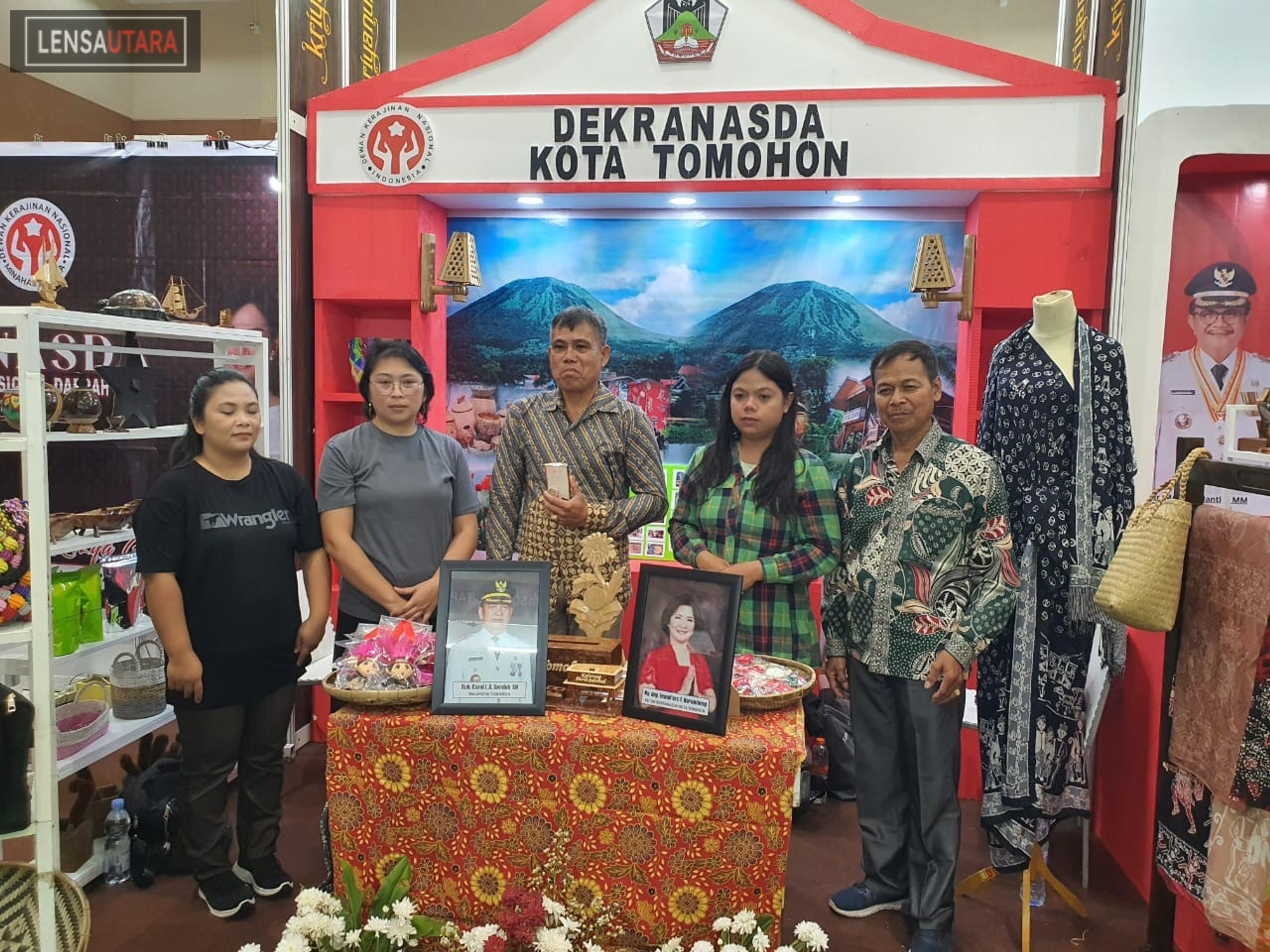 Dekranasda Tomohon Bawa 5 Pengrajin ke Kriya Nusa, Terbanyak Selama Sejarah Kriya Nusa dari Sulut