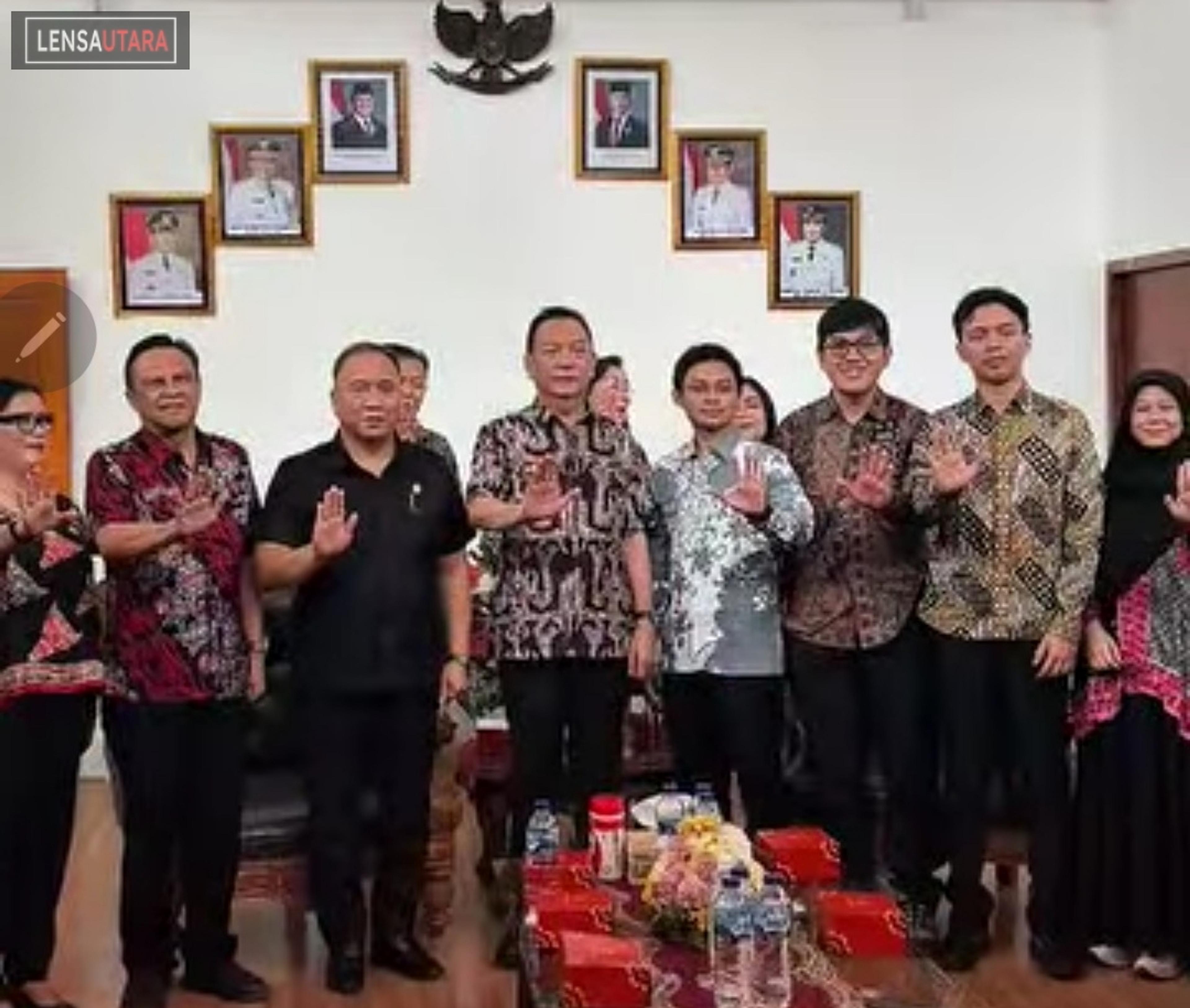 Rakor Upaya Peningkatan Nilai MCP dan SPI Kota Tomohon Dihadiri Analis KPK RI