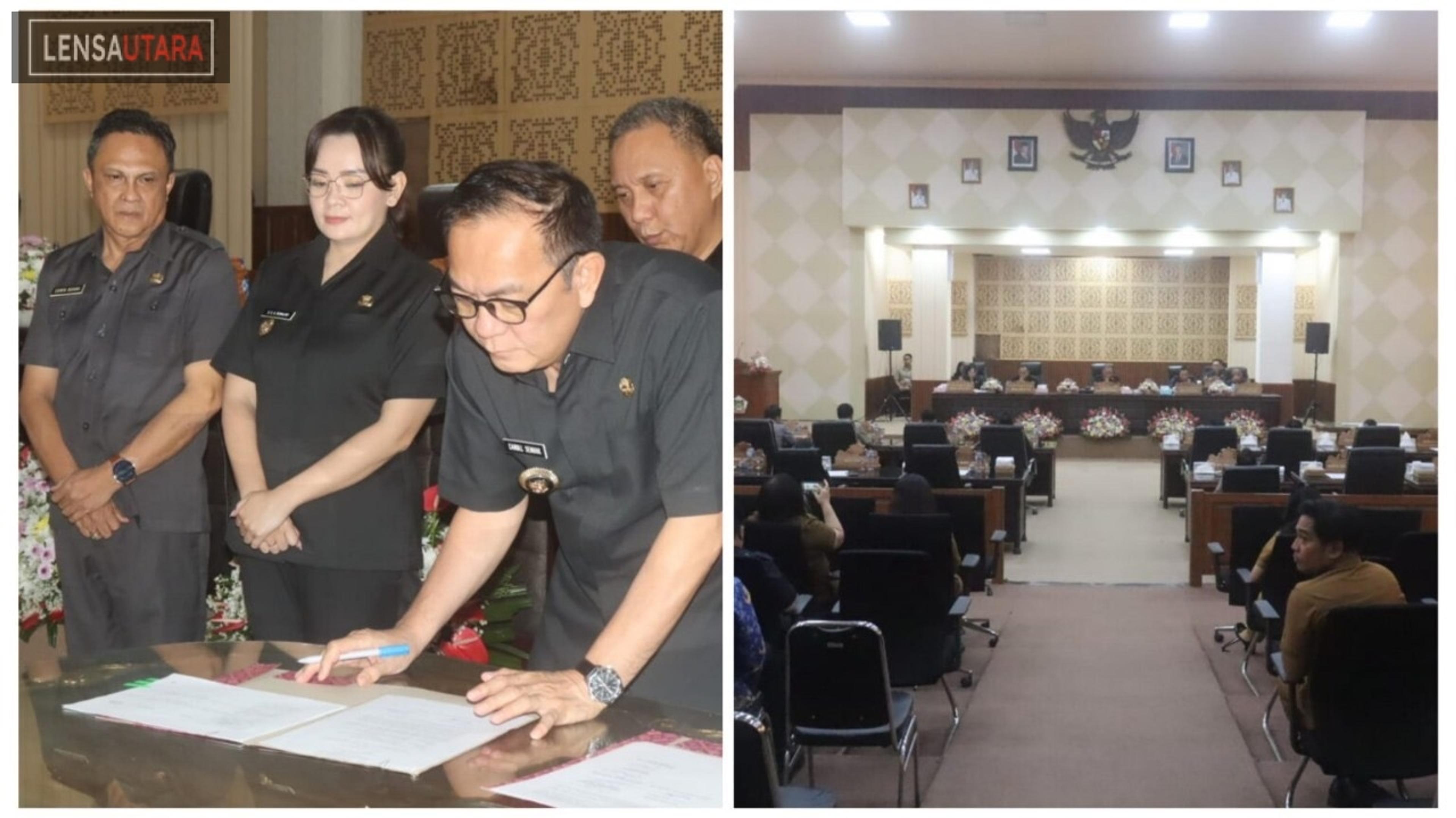 KUA APBD dan PPAS Kota Tomohon Tahun Anggaran 2026 Disepakati Pemkot dan DPRD