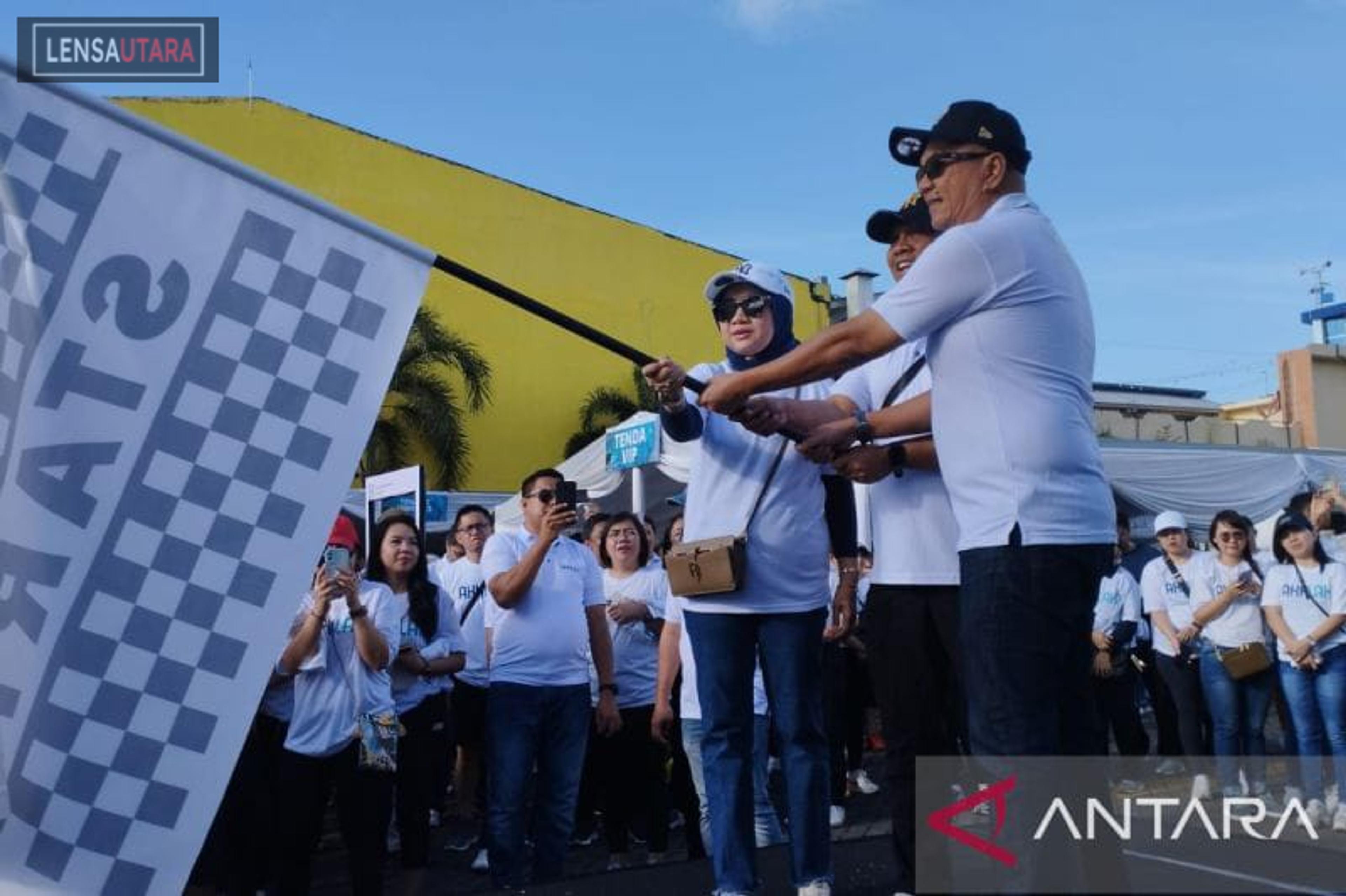 Ribuan Karyawan BUMN di Manado Peringati 25 tahun Kementerian BUMN