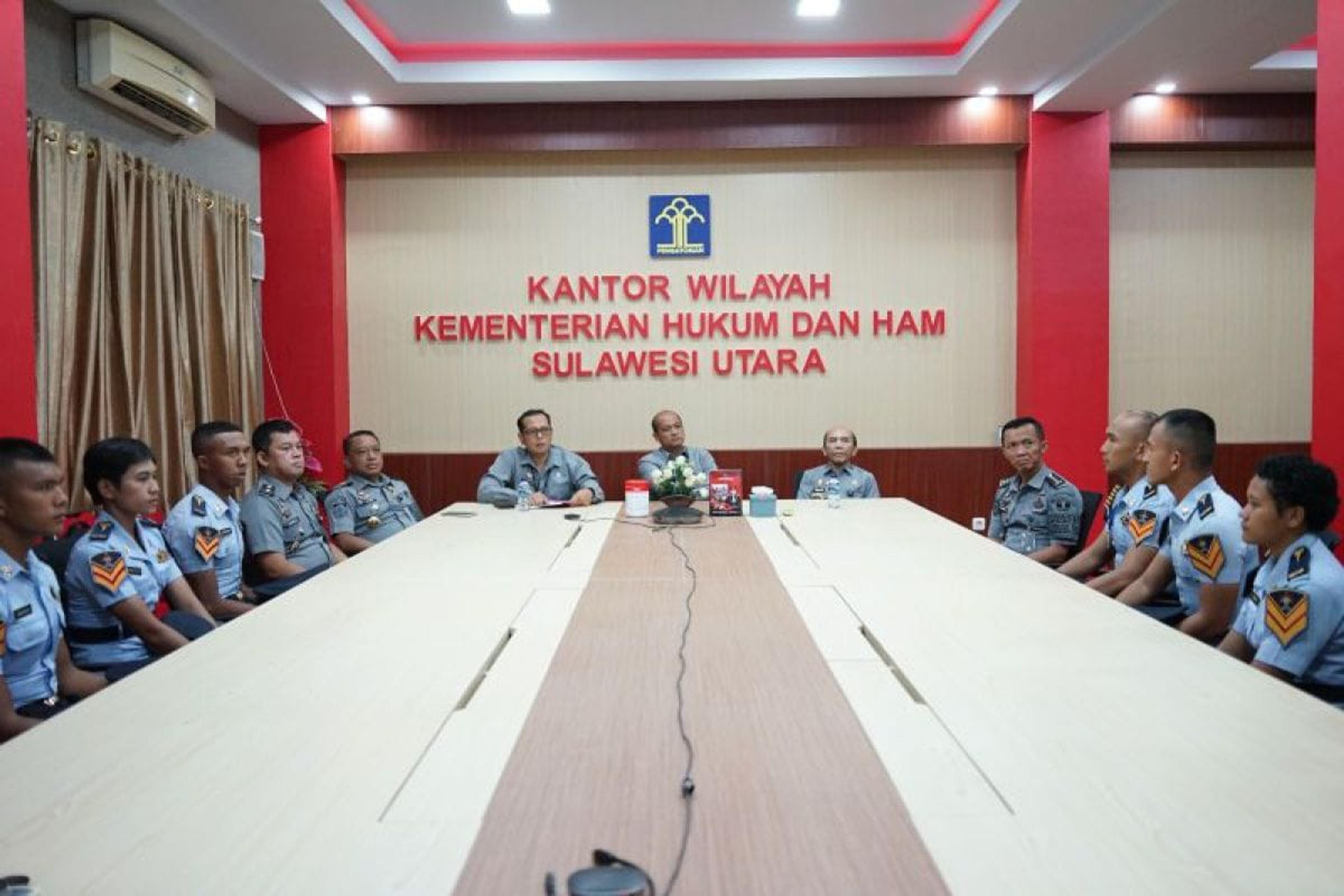 Kemenkumham Sulut Minta Taruna Poltekip Disiplin Laksanakan Tugas