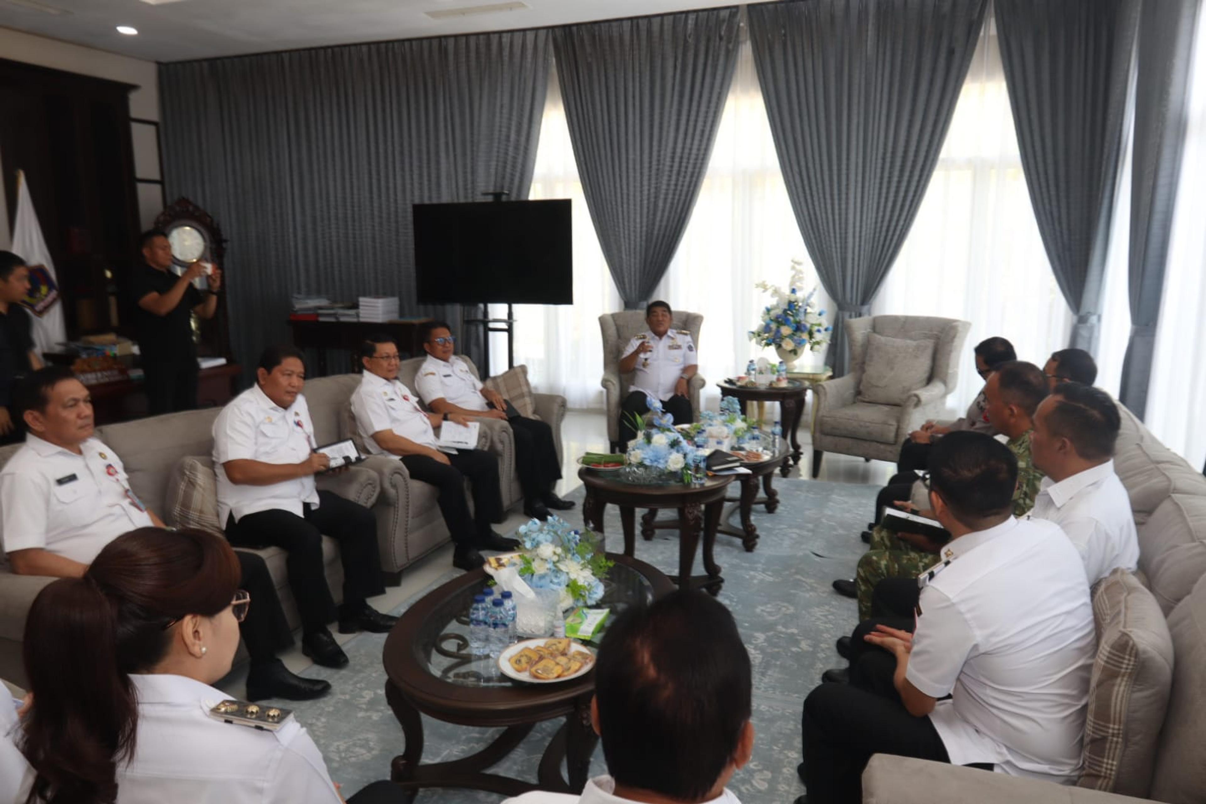 Pemprov Sulut Gelar Rakor Perkuat Sinergi Tata Kelola Pemerintahan, Wawali Tomohon Ikut Hadir