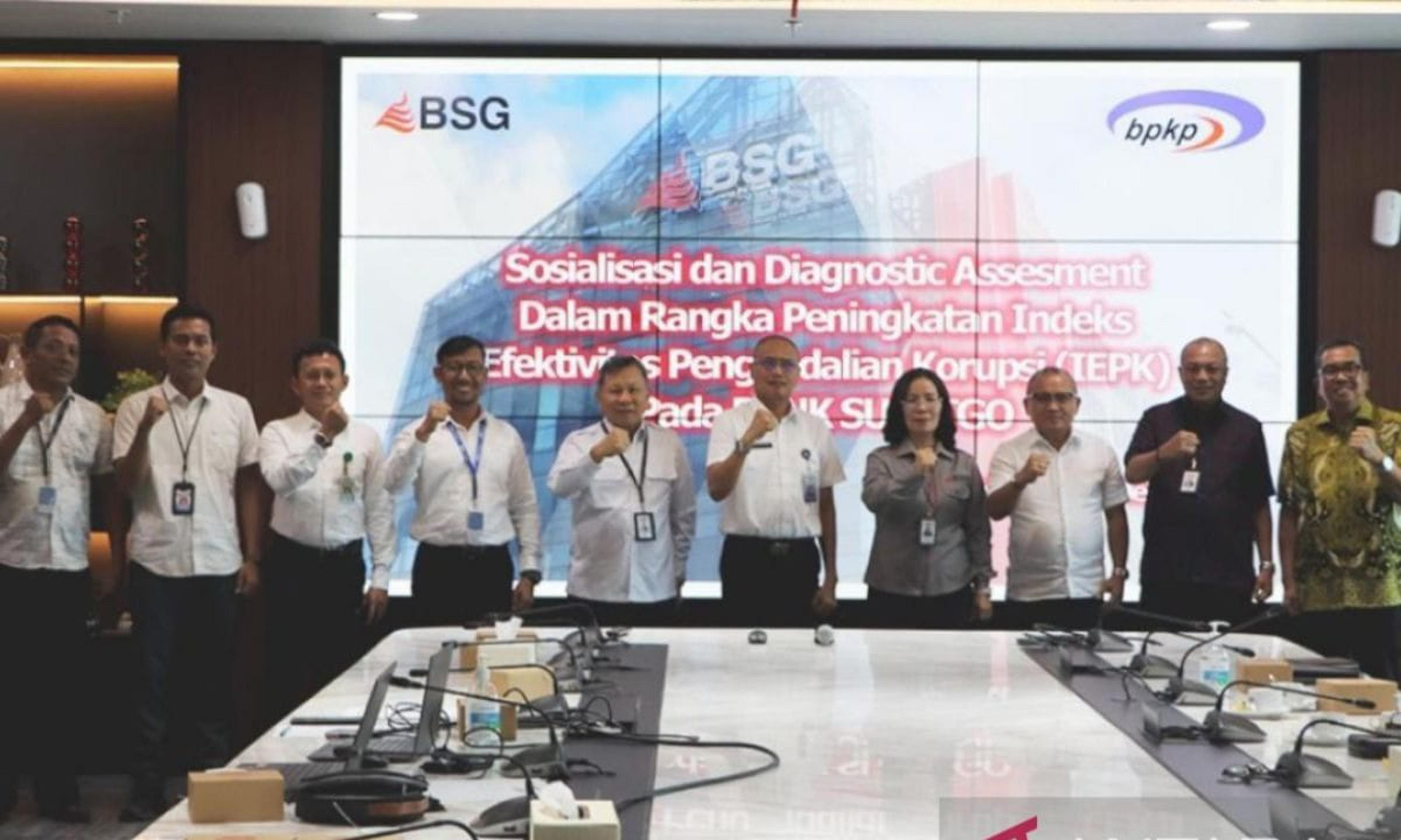 BSG Tingkatkan Indeks Efektivitas Pengendalian Korupsi untuk Jaga Kepercayaan Publik