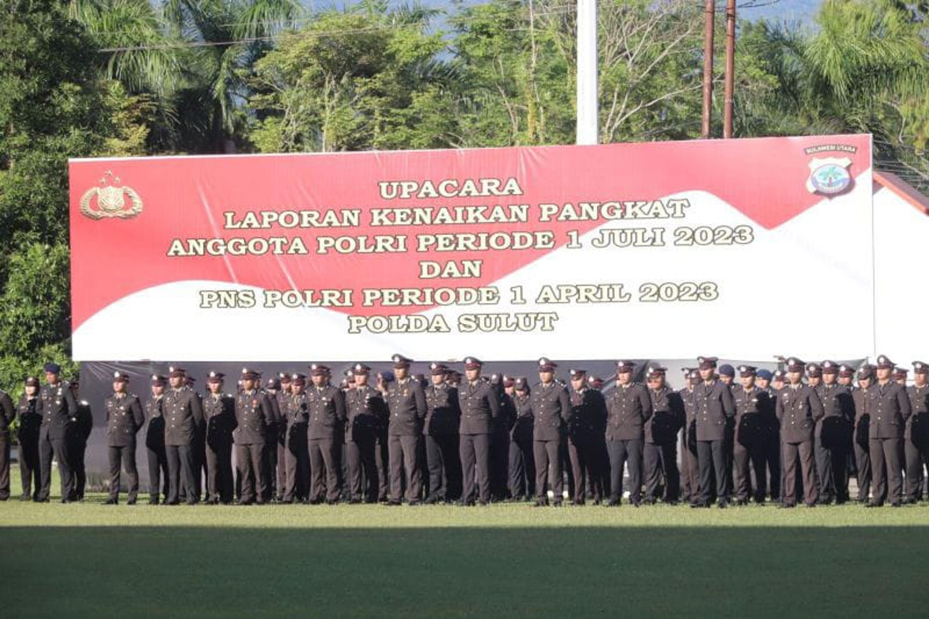 Kapolda: Personel Naik Pangkat Lebih Semangat Laksanakan Tugas