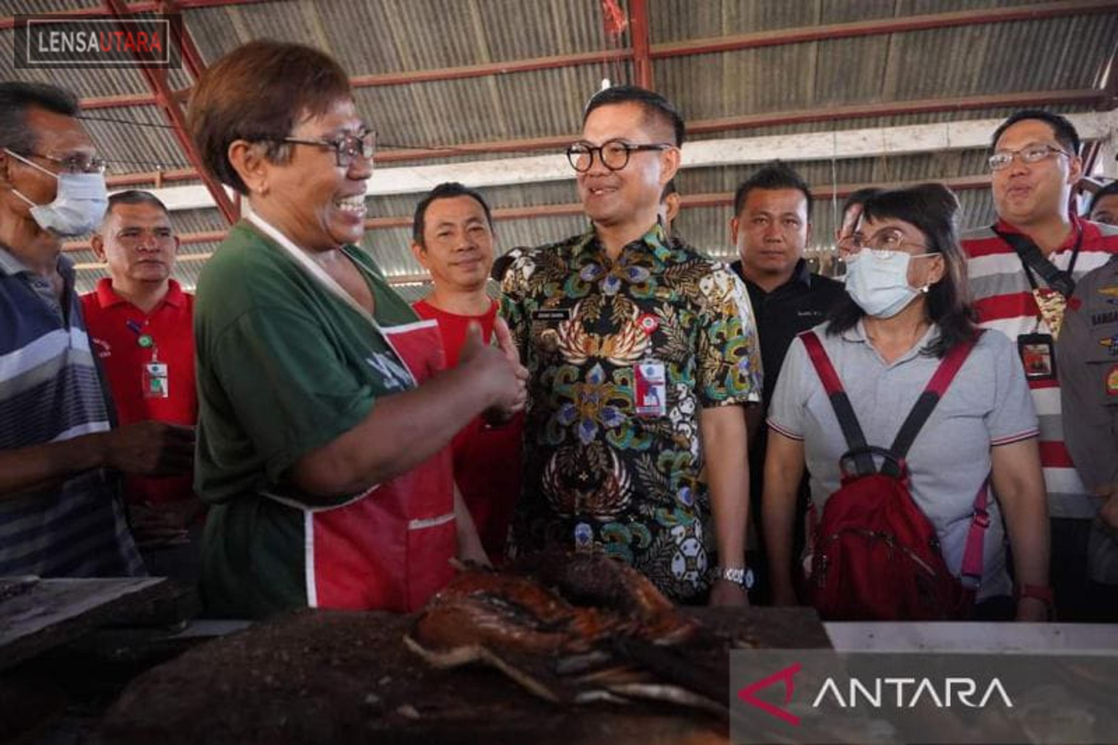 Bupati Sidak dan Operasi Pasar Jelang Idul Fitri 1444 H