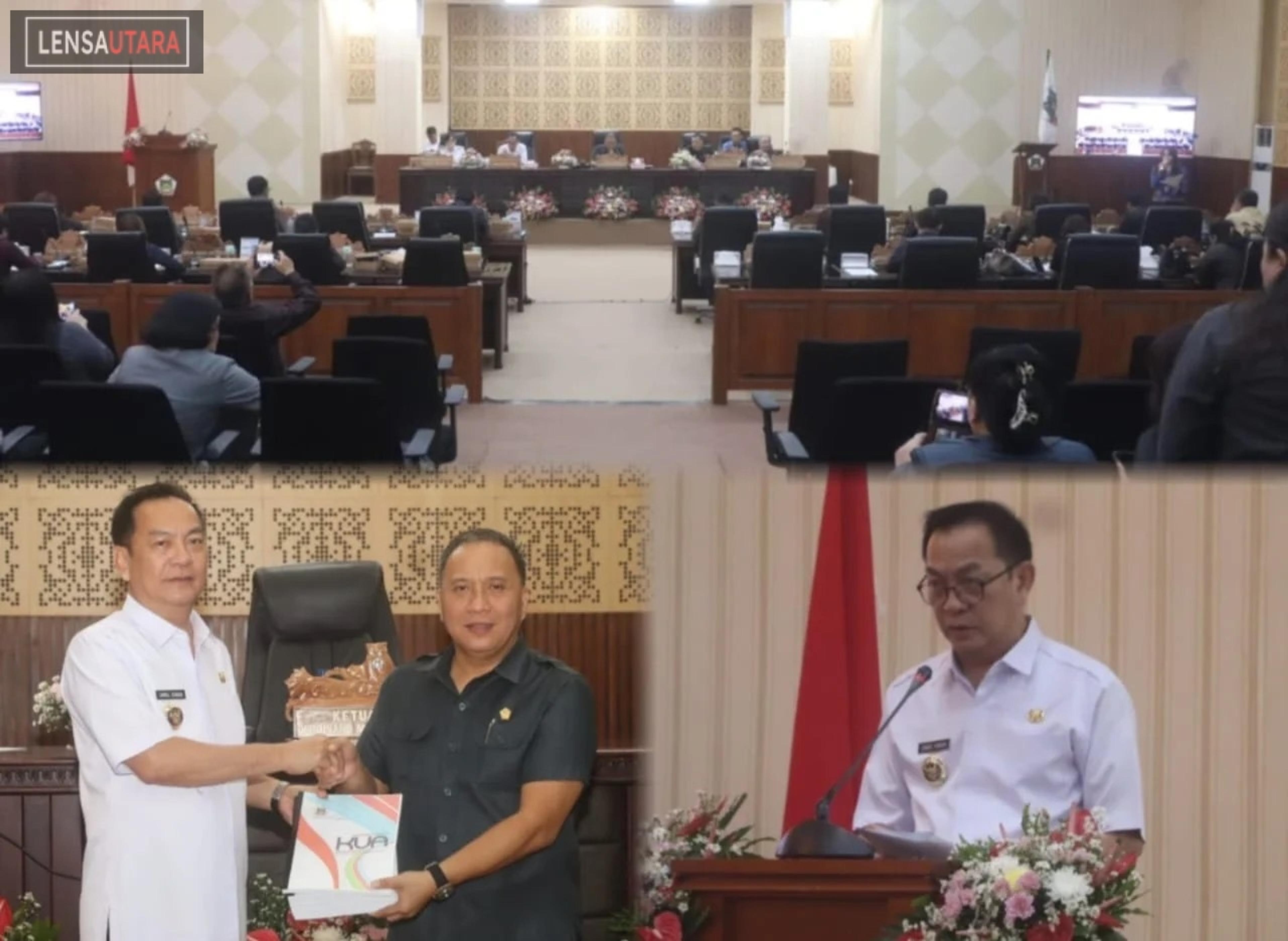 Rapat Paripurna DPRD Tomohon Bahas Rancangan Perubahan APBD KUA/PPAS 2025, Walikota: Pemkot Berupaya Lakukan Terobosan
