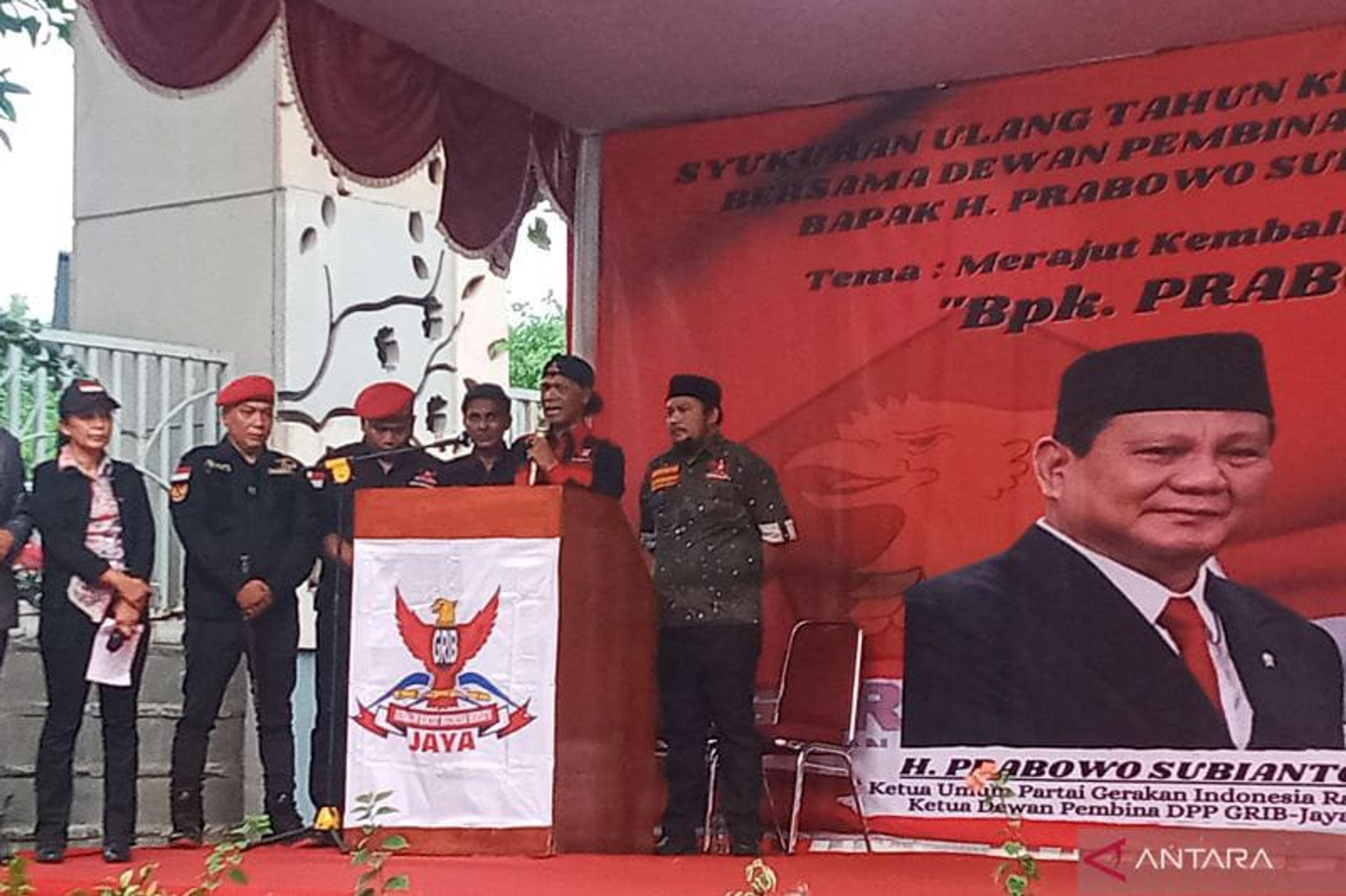 Hercules: Dukungan Untuk Prabowo Adalah Harga Mati
