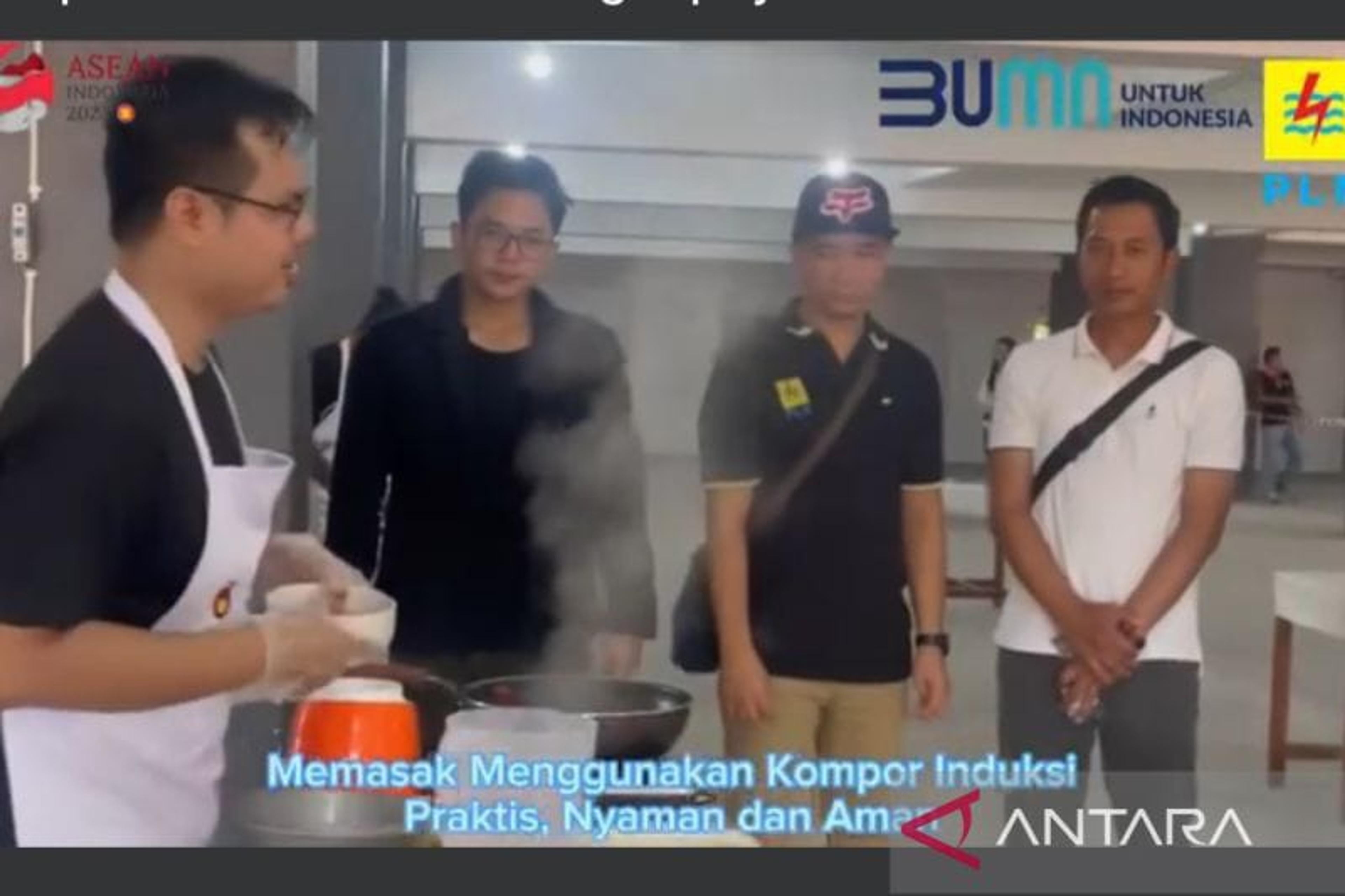 PLN Edukasi Kompor Listrik di Adhyaksa Sangihe Expo 2023