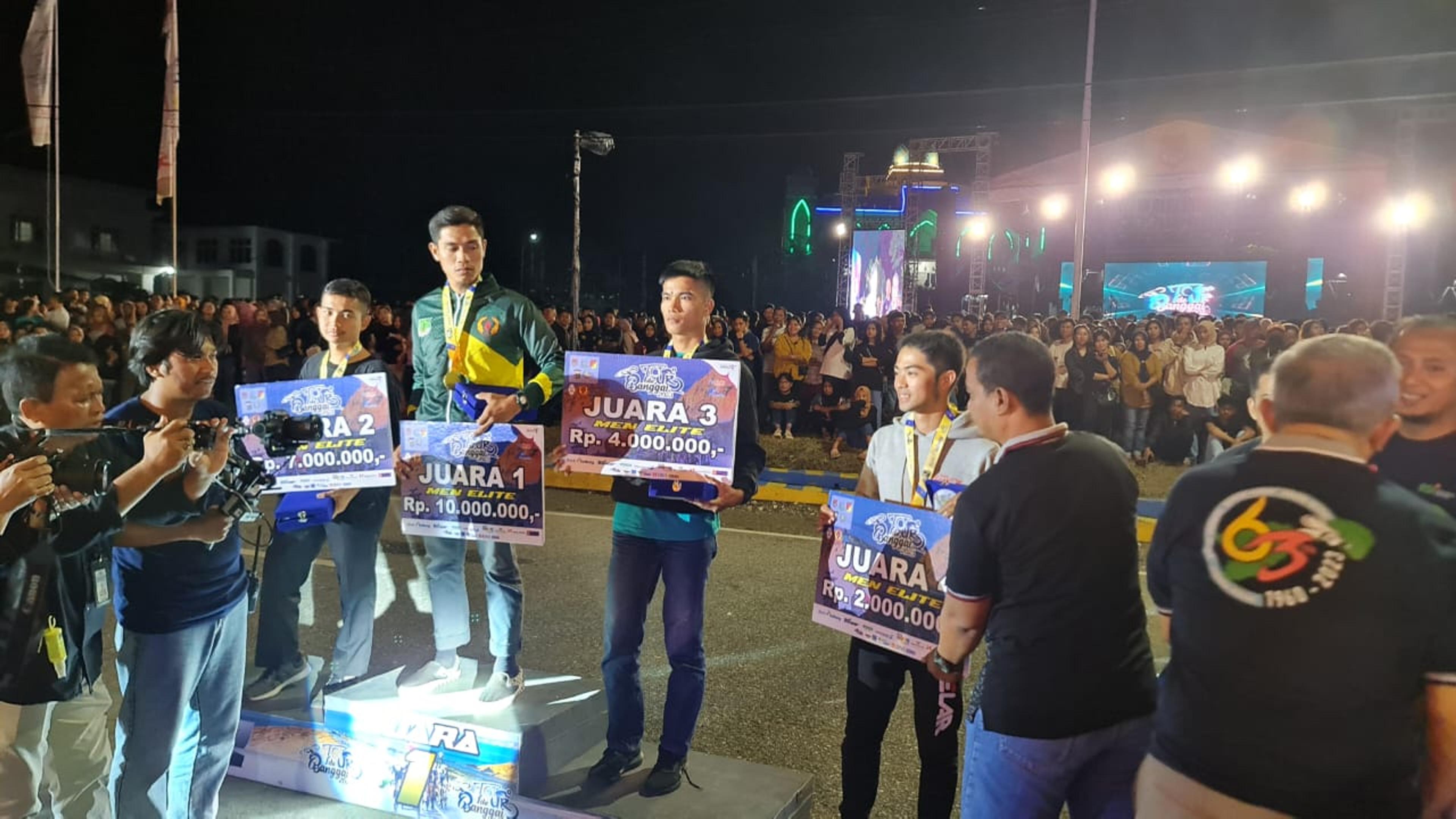Atlet Balap Sepeda Sulut Raih Prestasi di Tour de Banggai 2