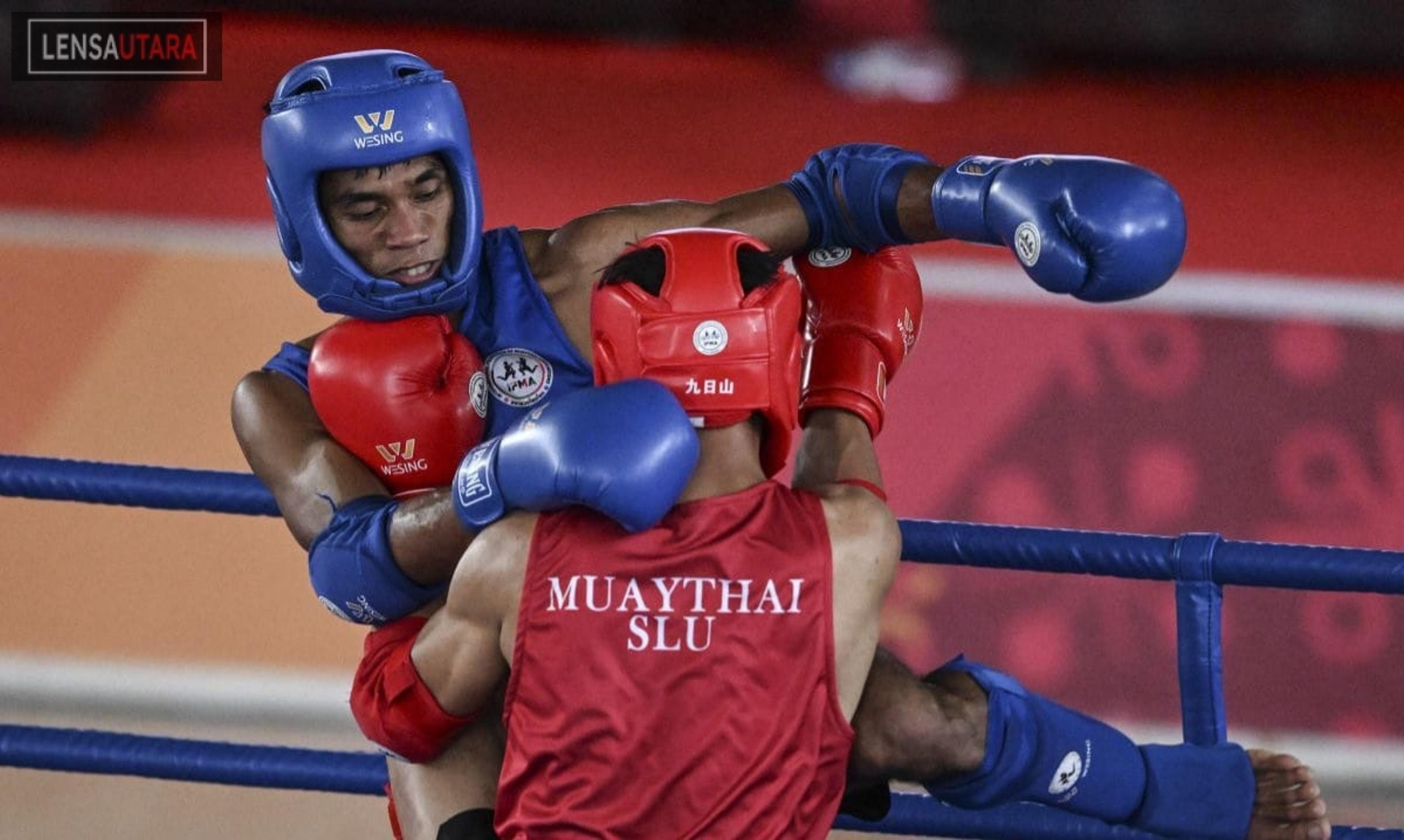 Atlet Muaythai Sulut Kalah dari Lampung di PON XXI Aceh-Sumut