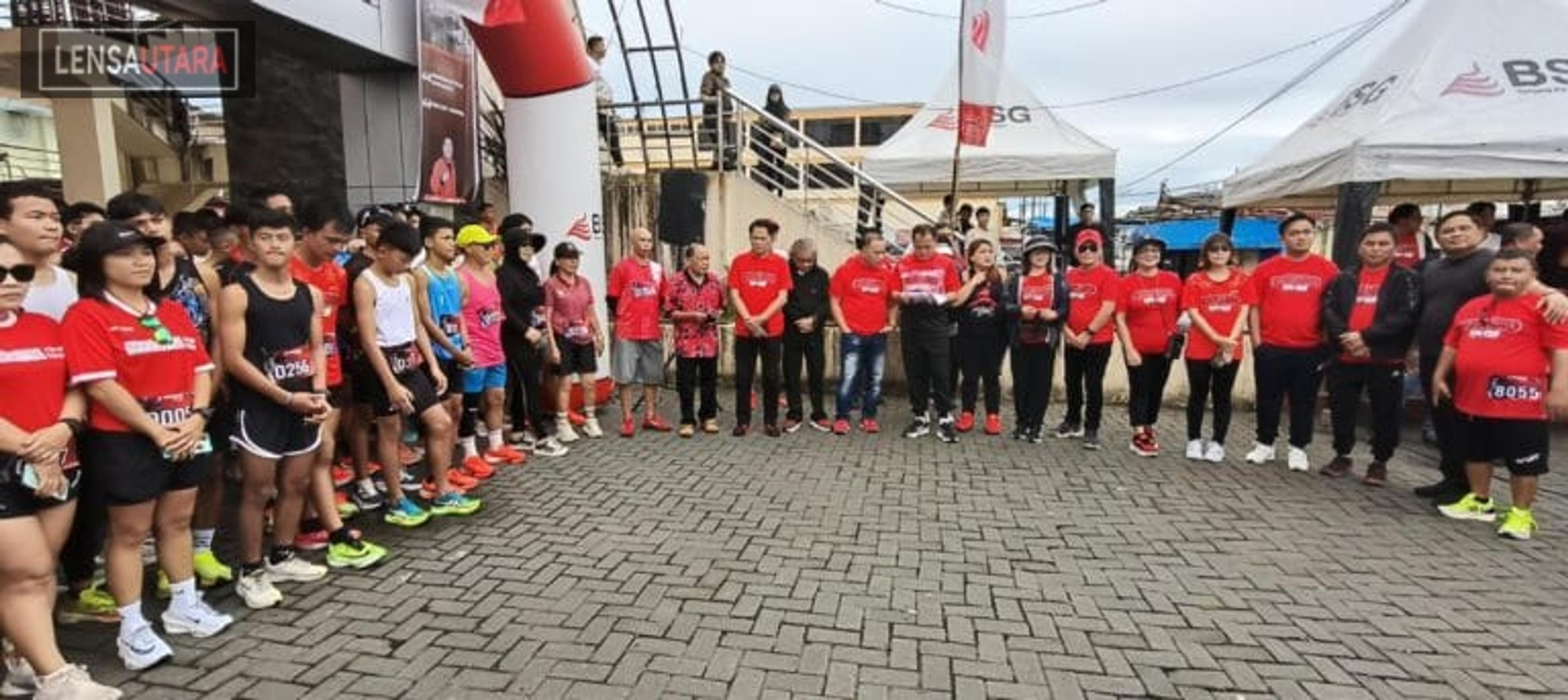 Soekarno Fun Run 2025 di Kota Tomohon, Berlangsung Meriah