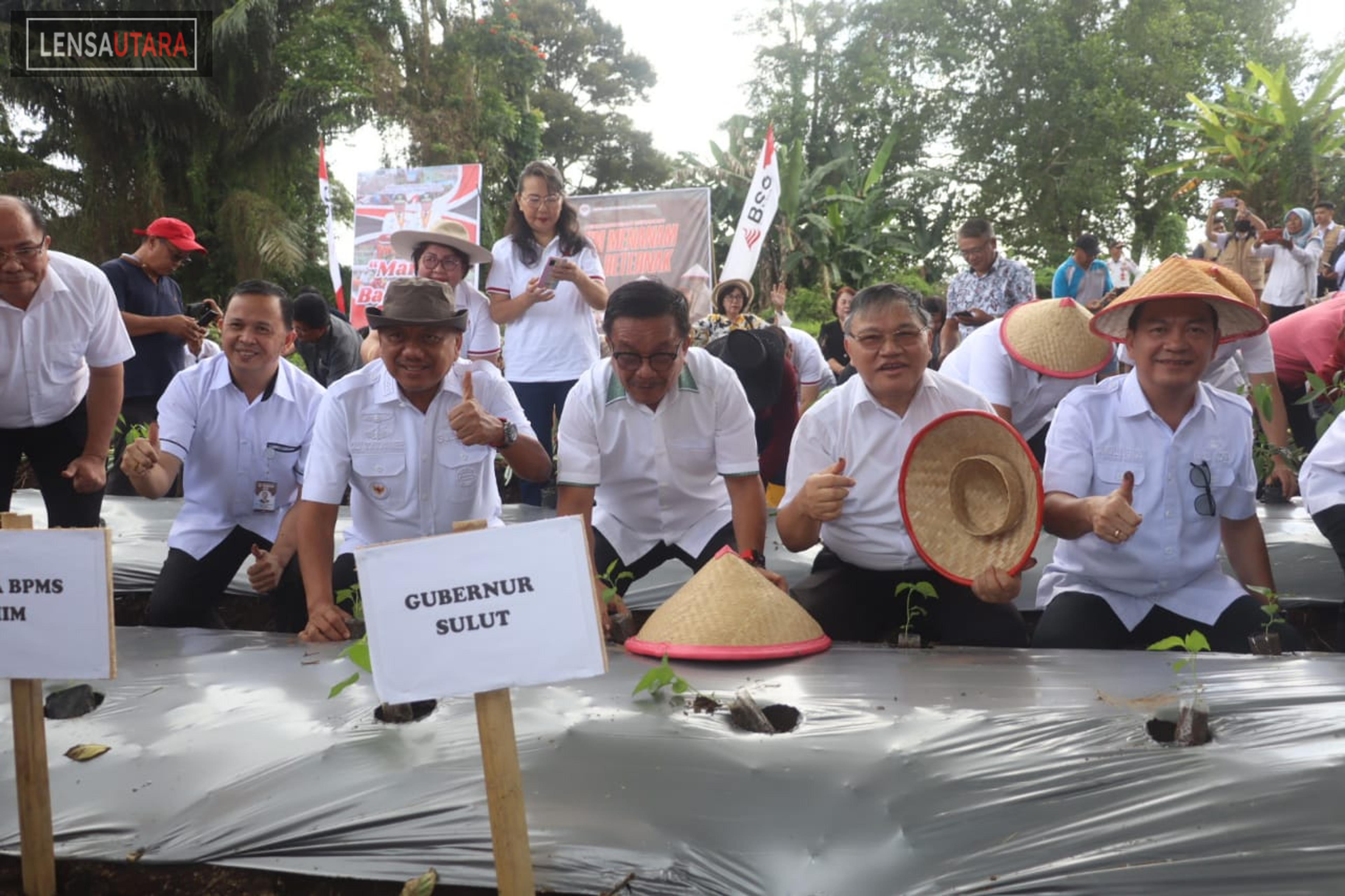 Gerakan GMIM Menanam dan Beternak Dicanangkan, Gubernur: Mari Jo Bakobong dan Beternak