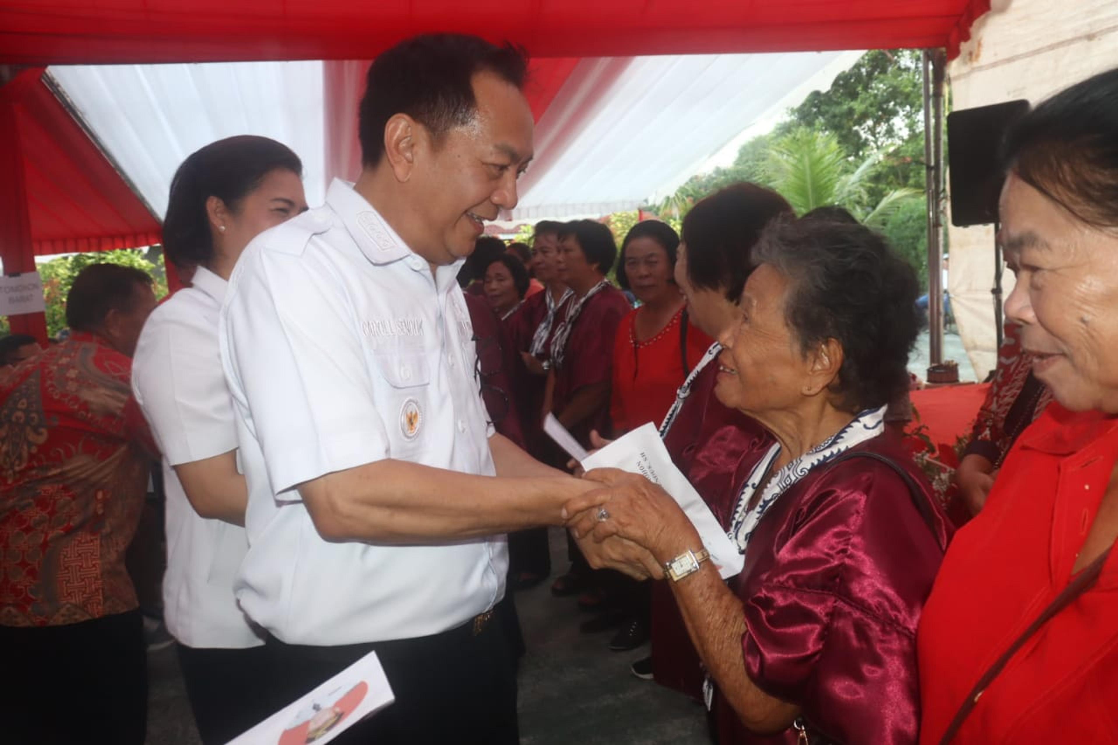 Di HUT Lansia Nasional ke 28, Walikota: Harapan Hidup Tomohon Tertinggi di Sulut