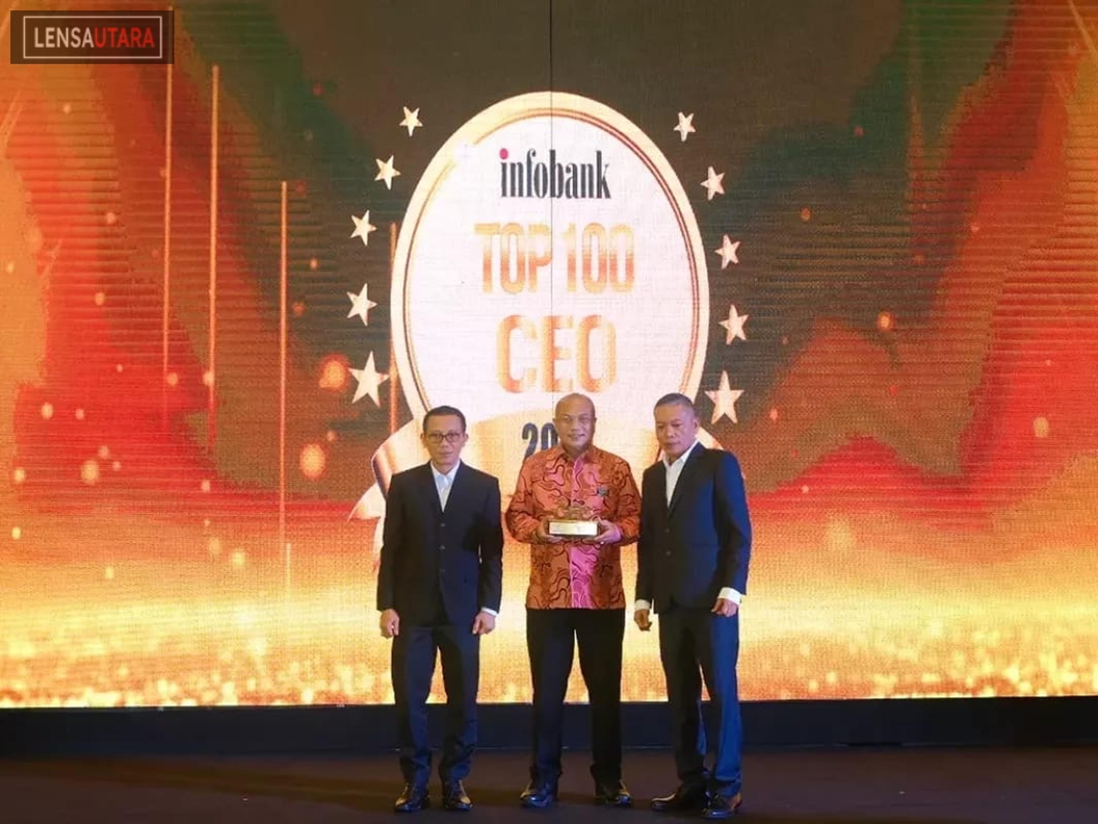 Bank SulutGo Raih Penghargaan di Acara Top 100 CEO and the 200 Future Leaders Forum 2024