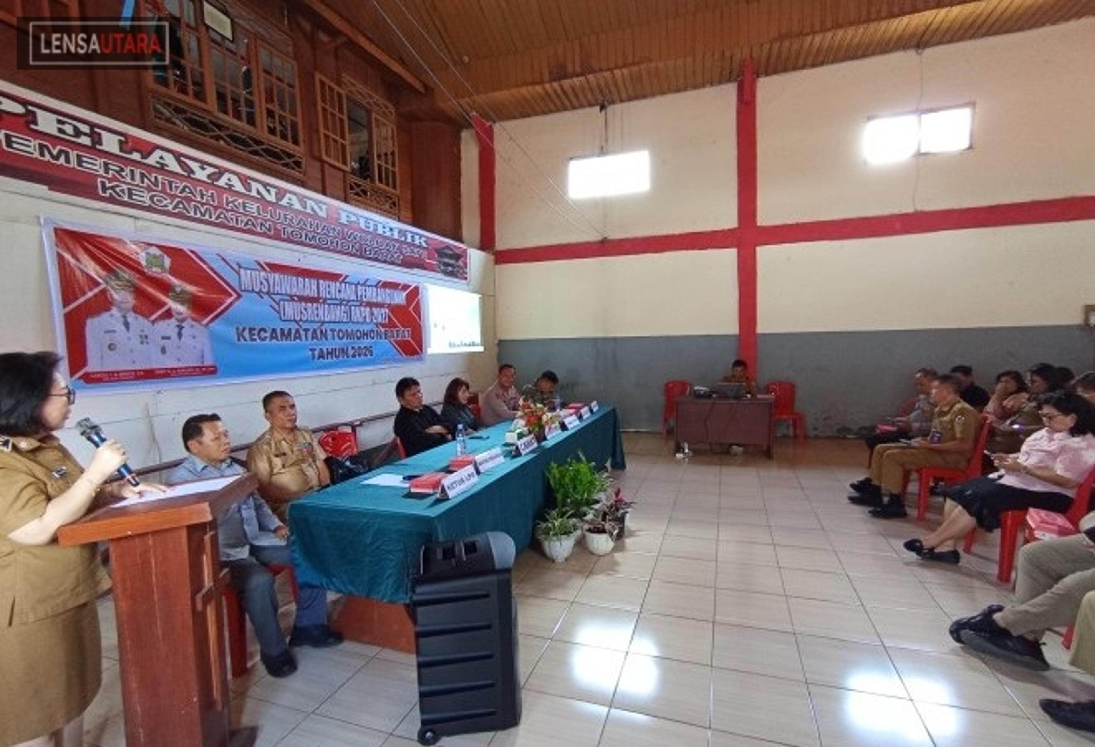 Musrenbang Tomohon Barat Tekankan Kelestarian Lingkungan dan Pengawalan Aspirasi Warga