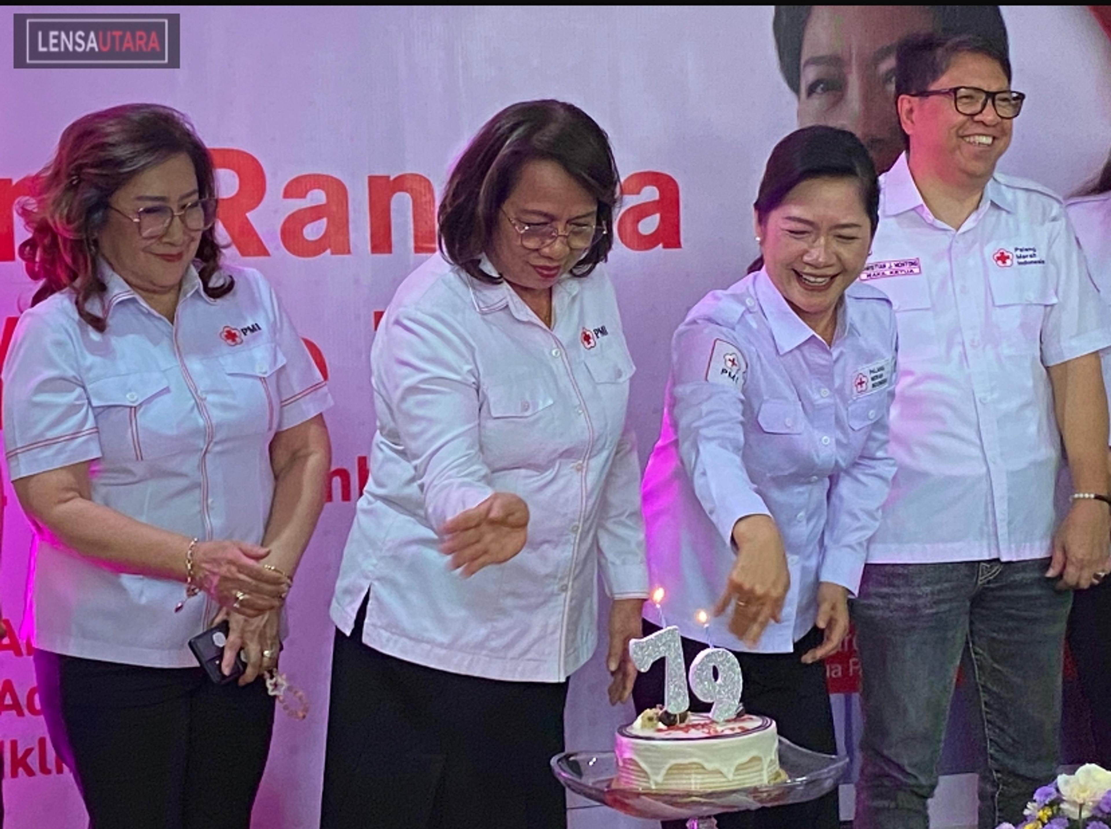Jeand’Arc Karundeng Hadiri Apel HUT PMI ke 79