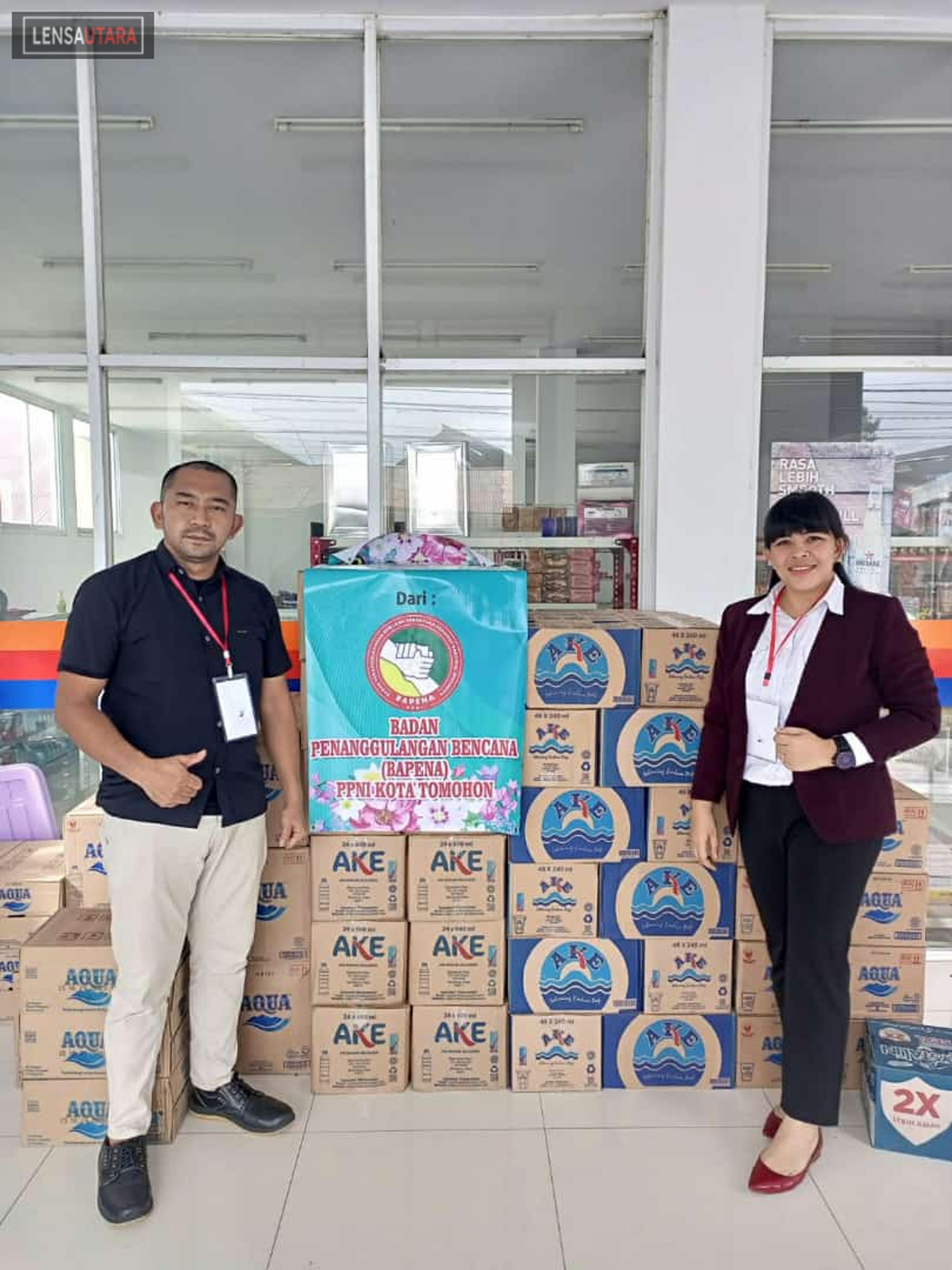BAPENA Kota Tomohon, Peduli Korban Banjir dan Longsor di Manado