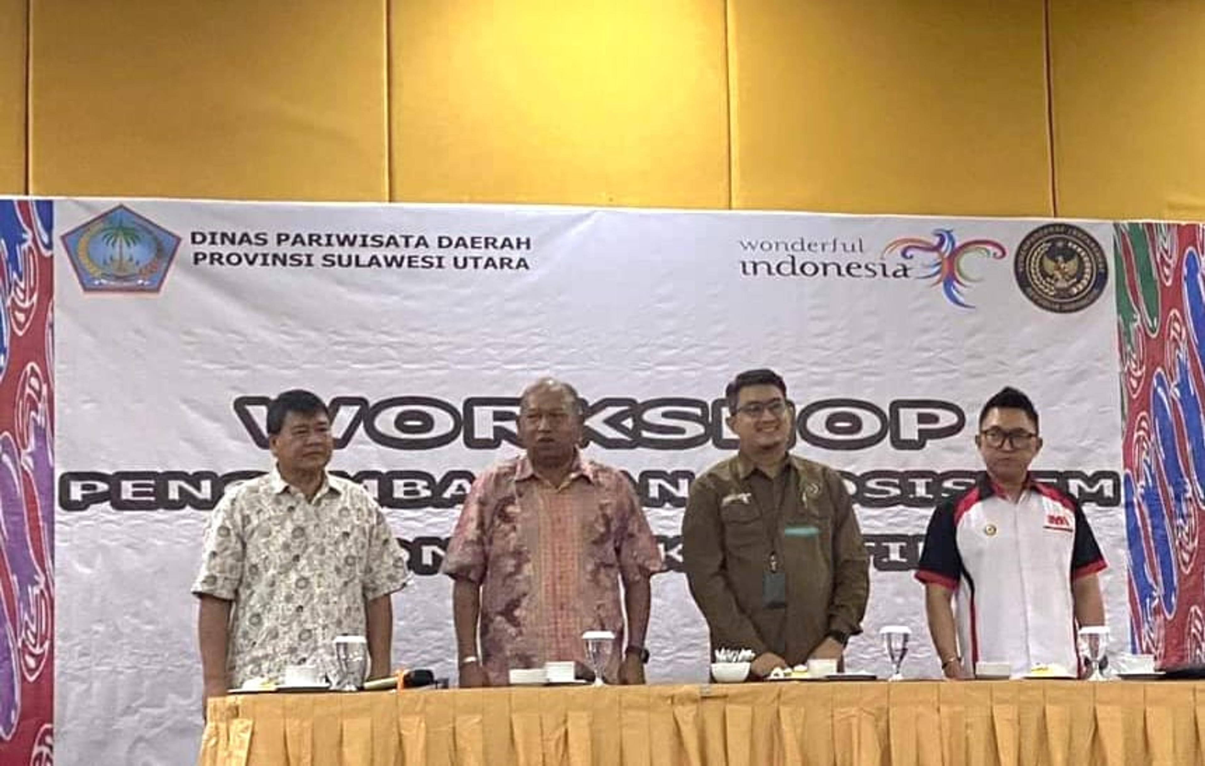 Dinas Pariwisata Sulut Gelar Workshop Pengembangan Ekosistem Ekonomi Kreatif