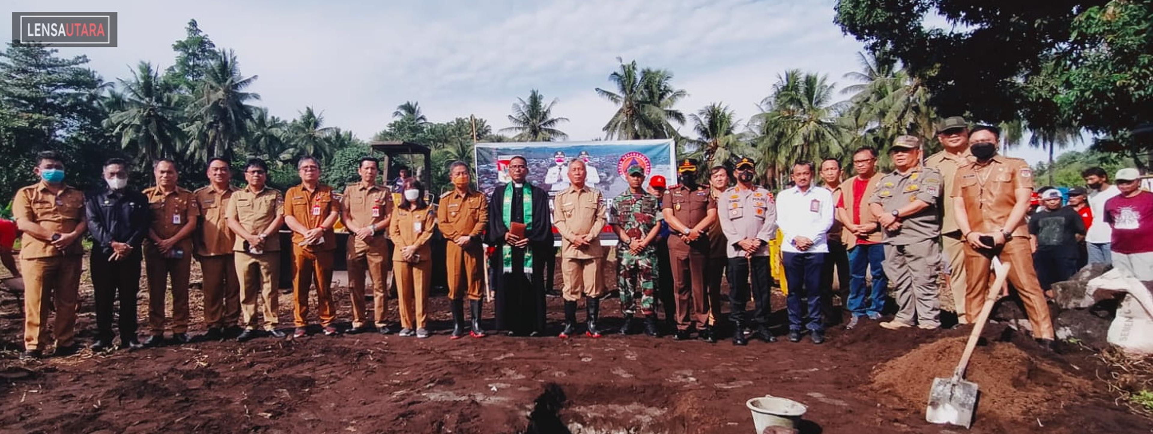 Pascabencana Pemkab Minsel Gerak Cepat Bangun 120 Hunian Sementara