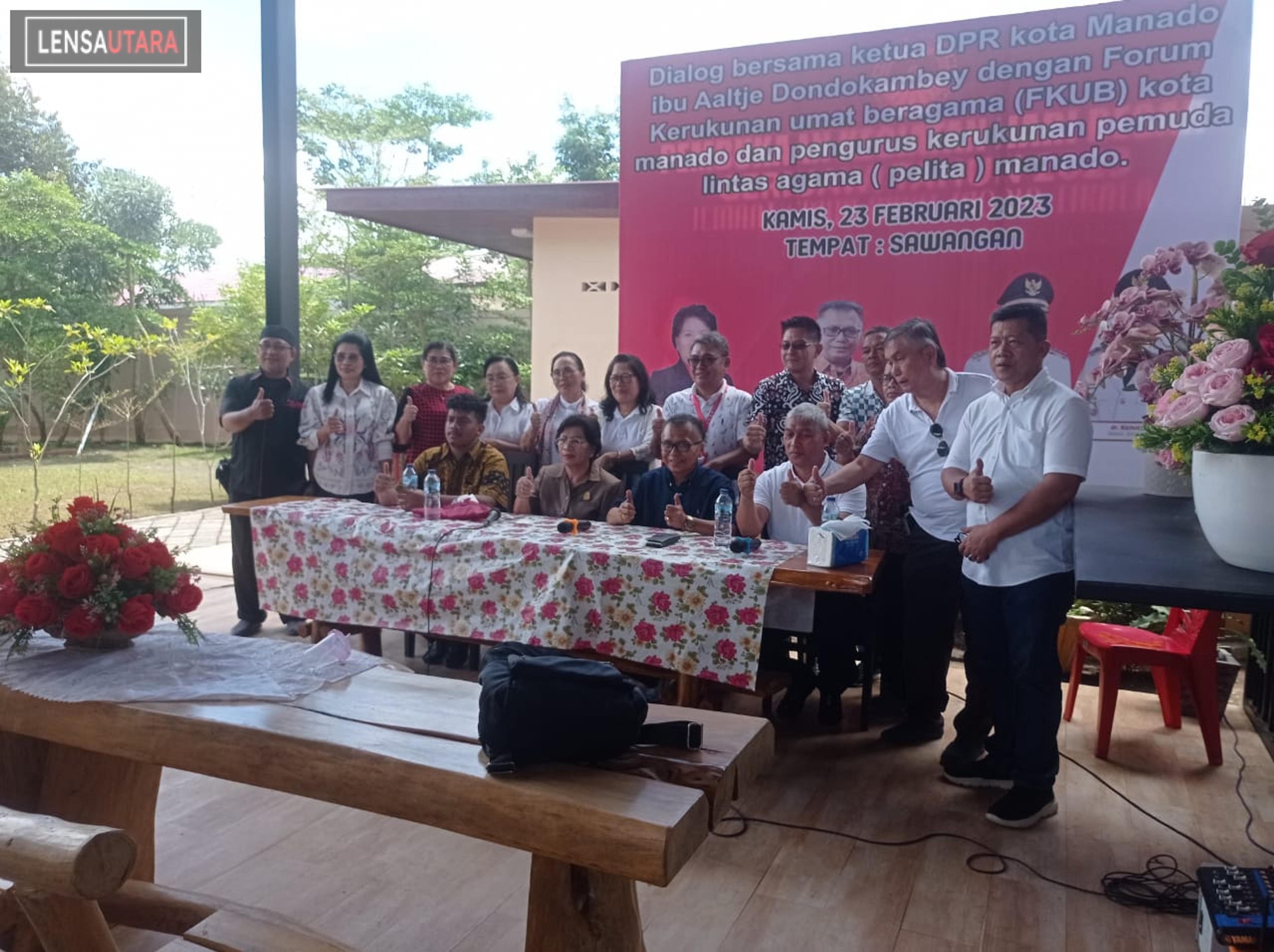 Dialog Dengan FKUB Manado, Ketua DPRD Kota Manado Bahas Kerukunan Umat Beragama