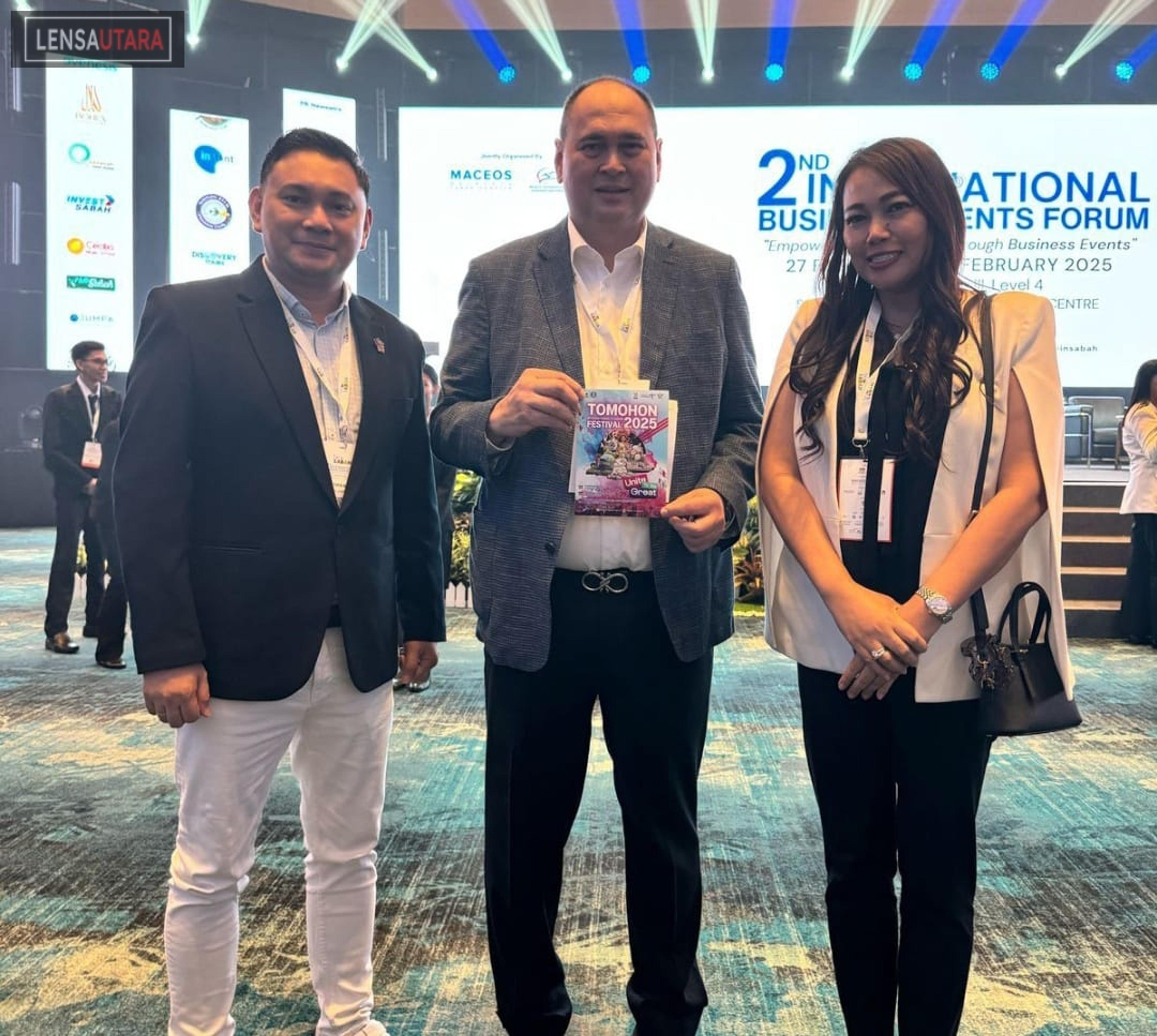 Sulut dan Tomohon Promosikan Pariwisata dan TIFF di “The 2nd International Business Events Forum 2025” di Kota Kinabalu