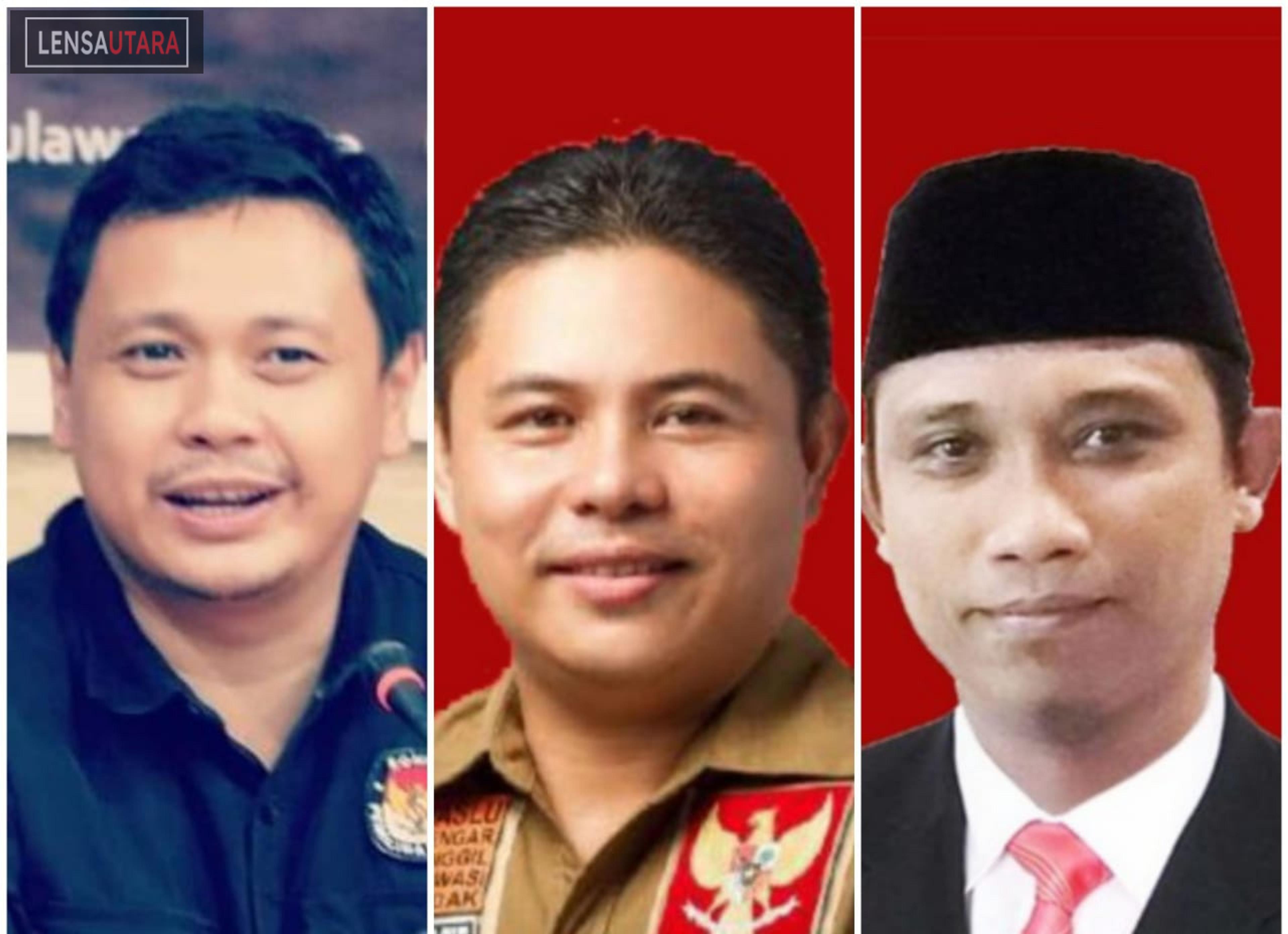 Ardiles Mewoh, Donny Rumagit dan Zulkifli Densi, Terpilih Pimpinan Baru Bawaslu Sulut