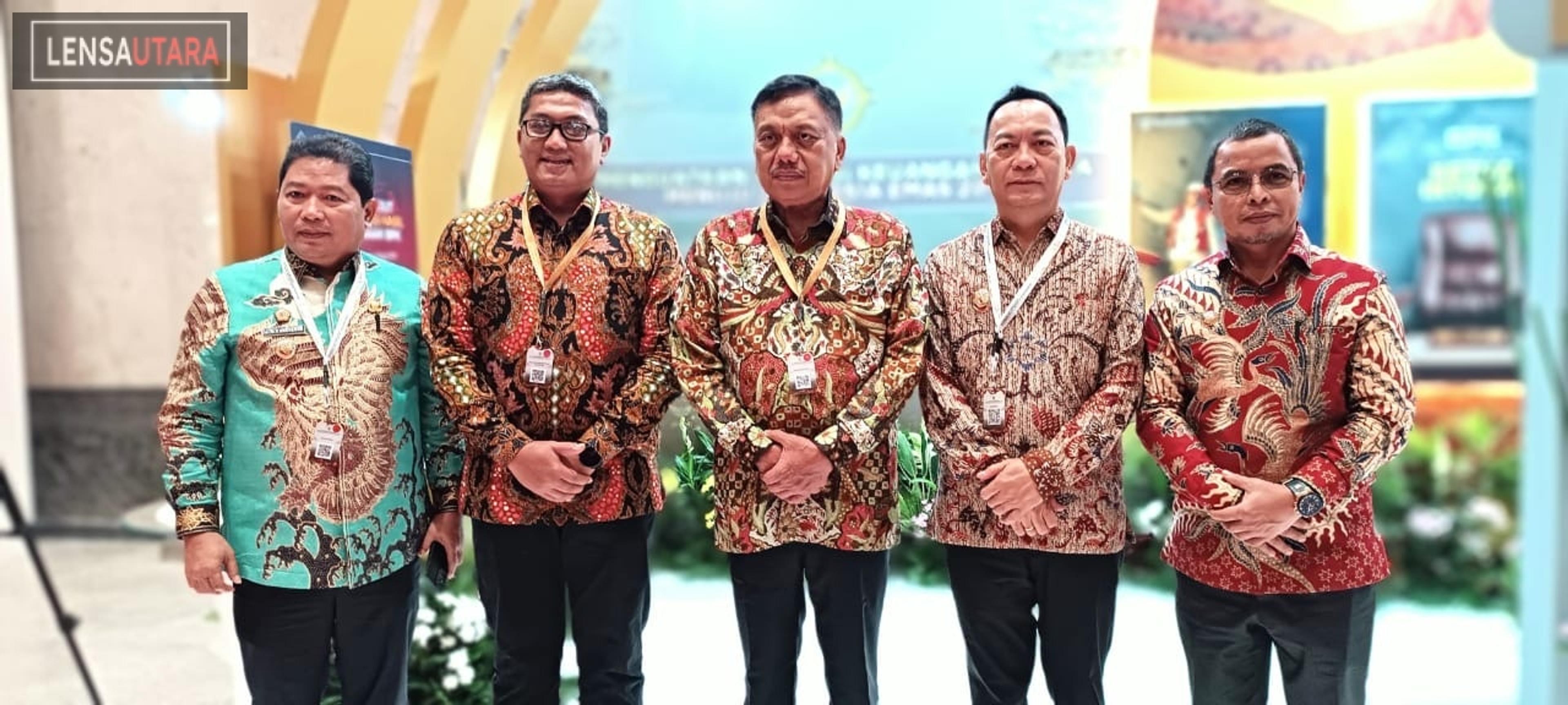 Walikota Caroll Hadiri Penyampaian LHP BPK RI Atas Keuangan Negara 2023