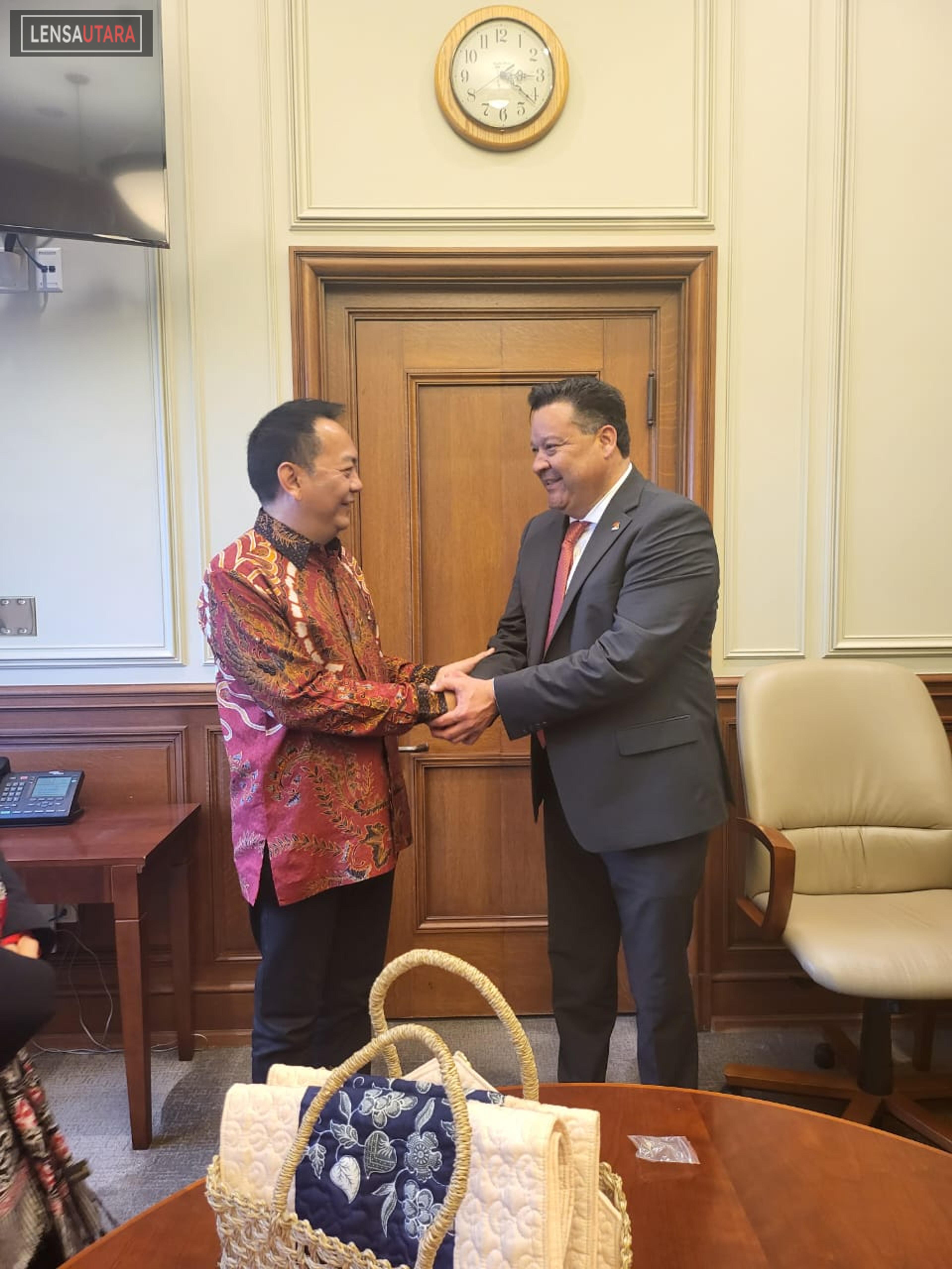 Menuju Kota Wisata Dunia, Walikota Tomohon Timba Ilmu Langsung dari Walikota Pasadena