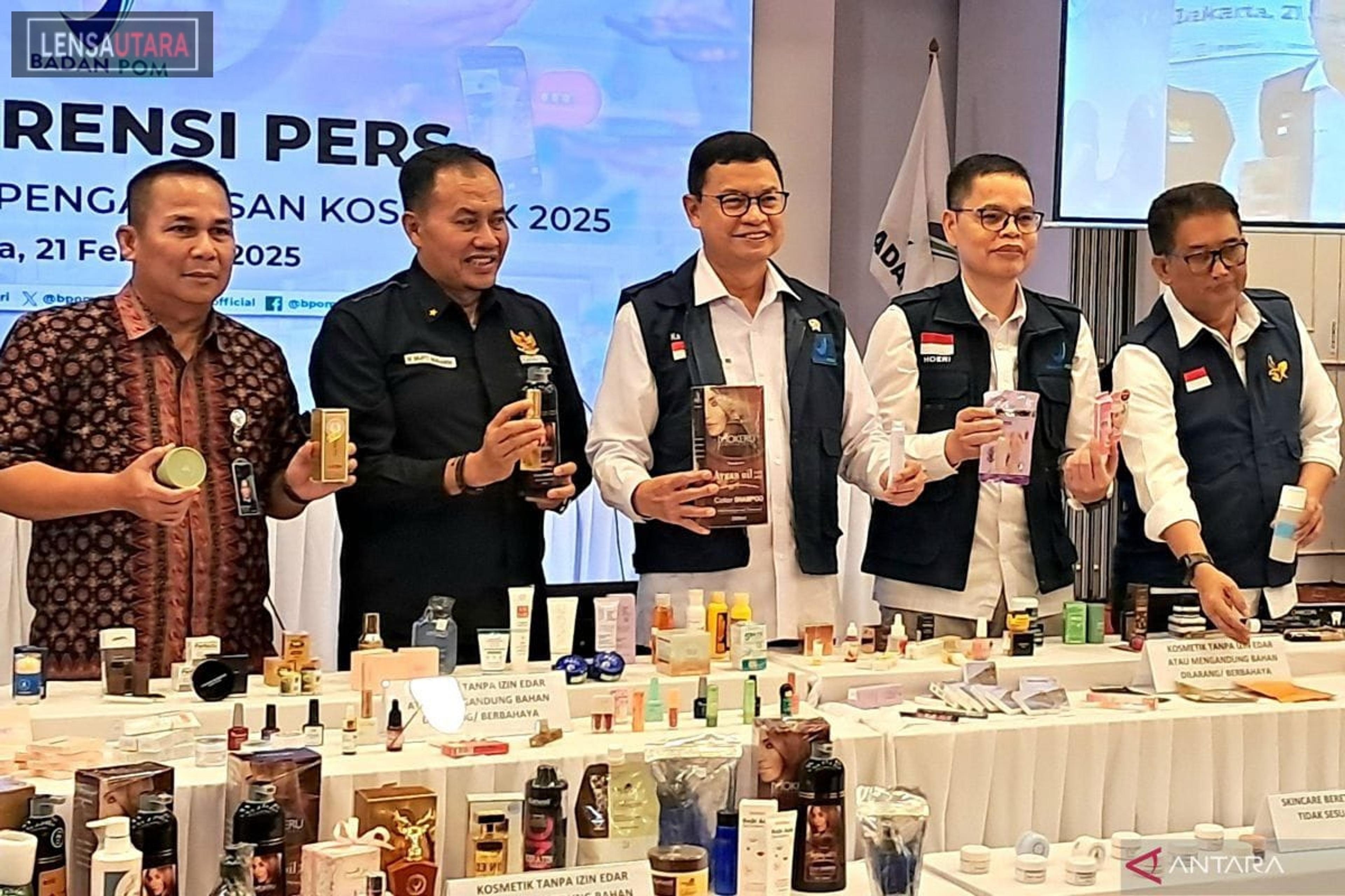 Ini Daftar Kosmetik Berbahaya Hasil Temuan BPOM Awal 2025