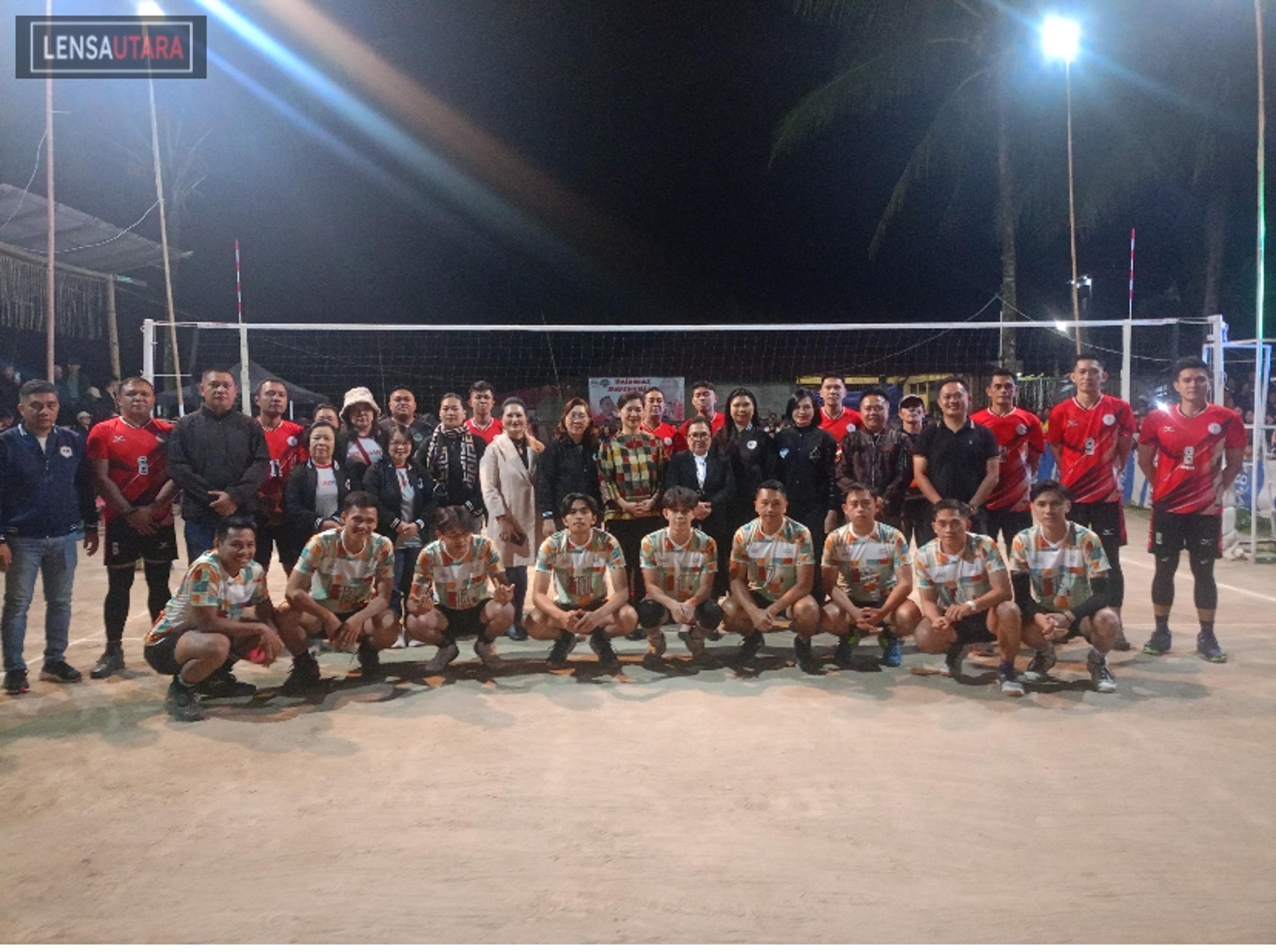 Jeand’arc Karundeng Resmi Tutup Kejuaraan Volly Nazareth Matani