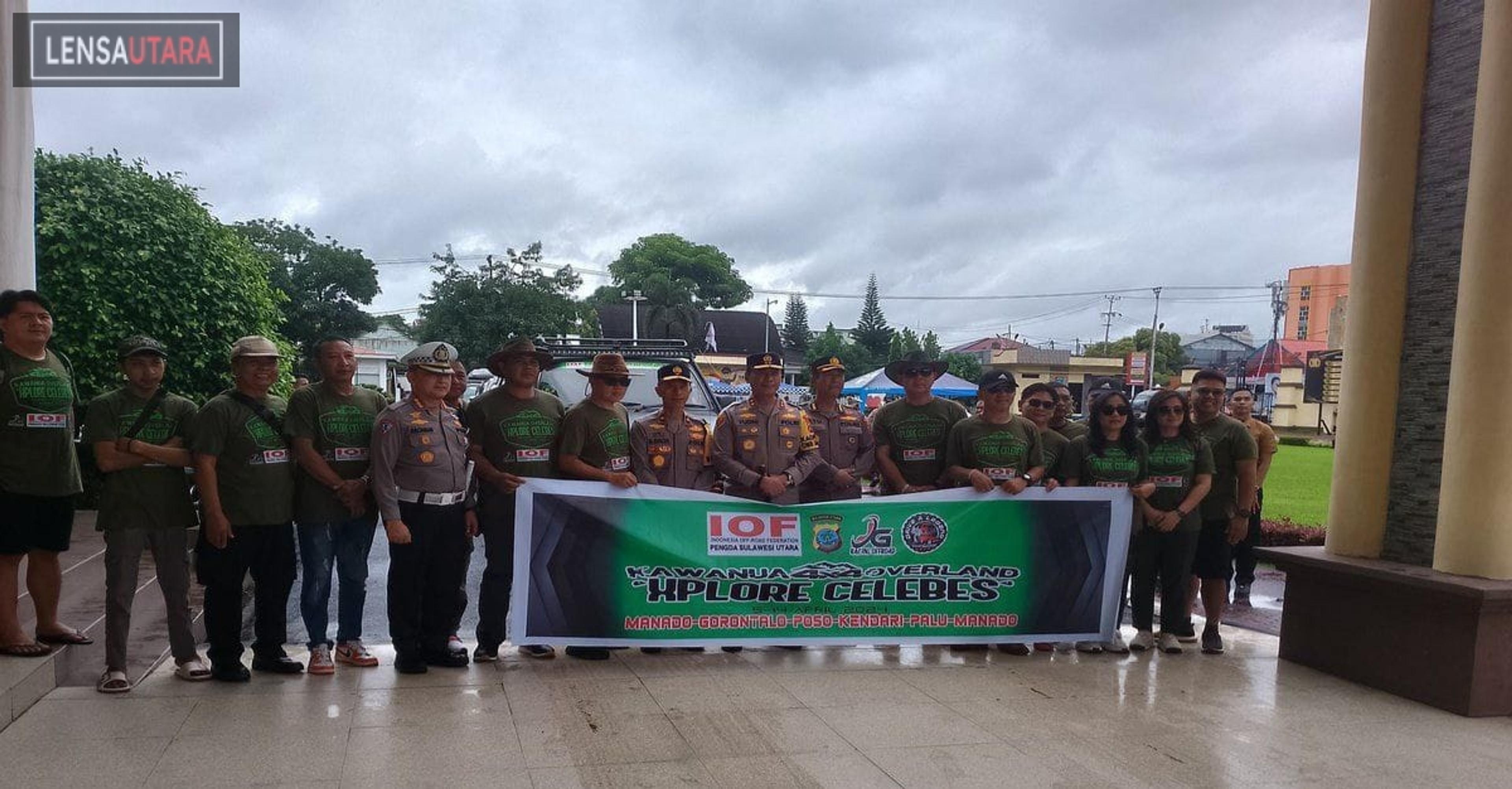 Kapolda Sulut Minta Peserta Touring Celebes Utamakan Keselamatan-keamanan