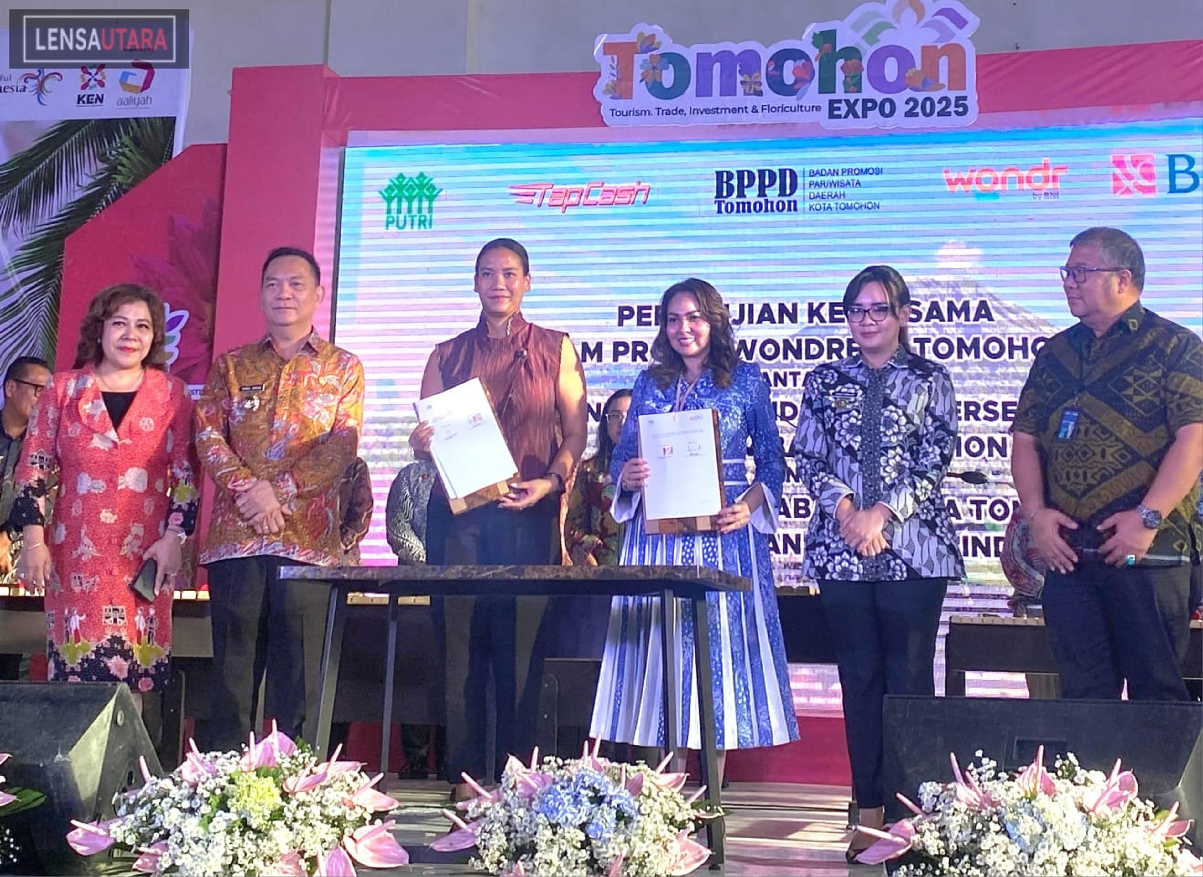 Tomohon Pass: Inovasi Kartu Pariwisata Pertama di Sulawesi Utara Resmi Diluncurkan Walikota Caroll Senduk di Pembukaan TIFF 2025