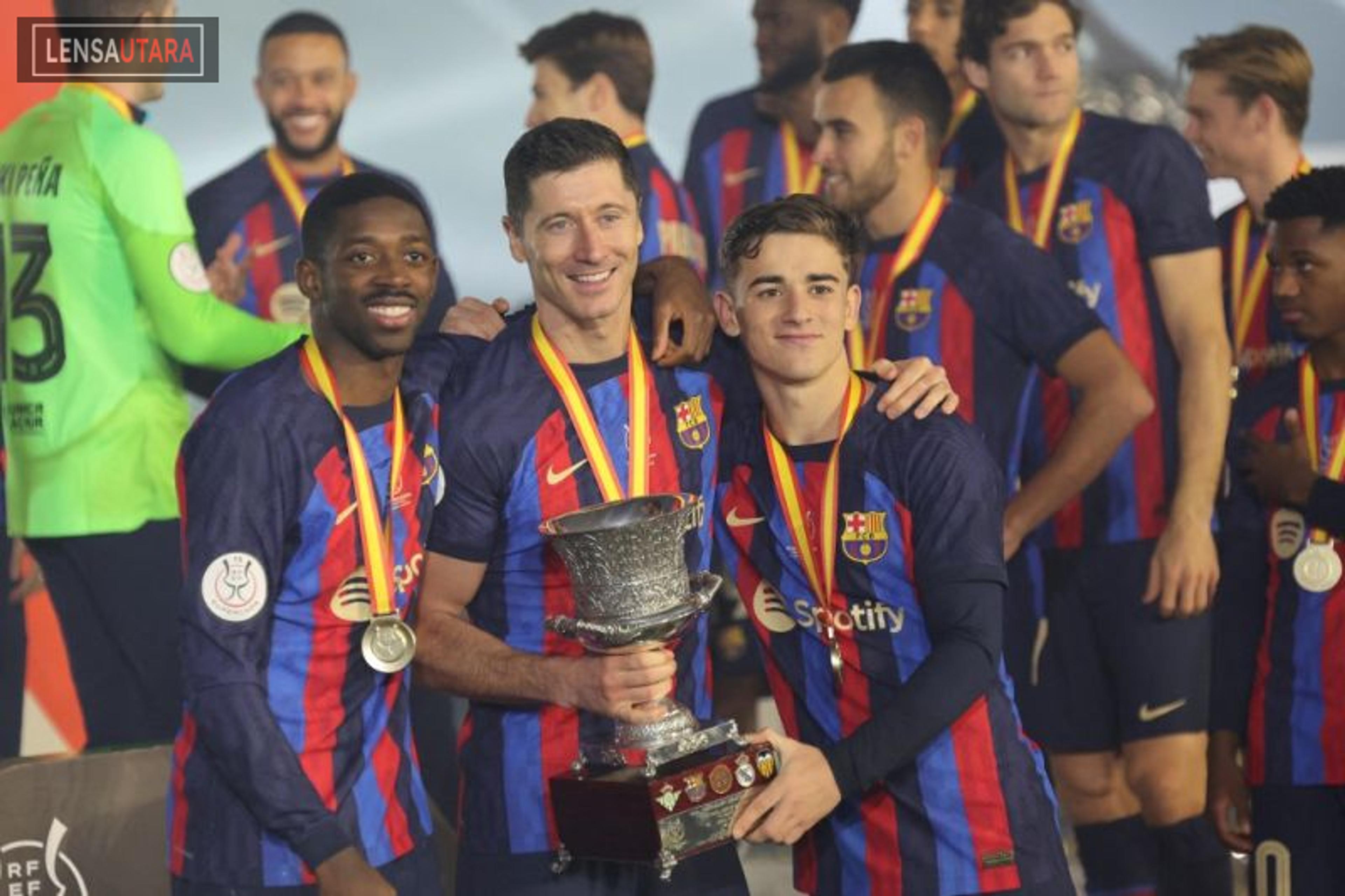 Juara Piala Super Spanyol 2023, Barcelona Kalahkan Real Madrid 3-1