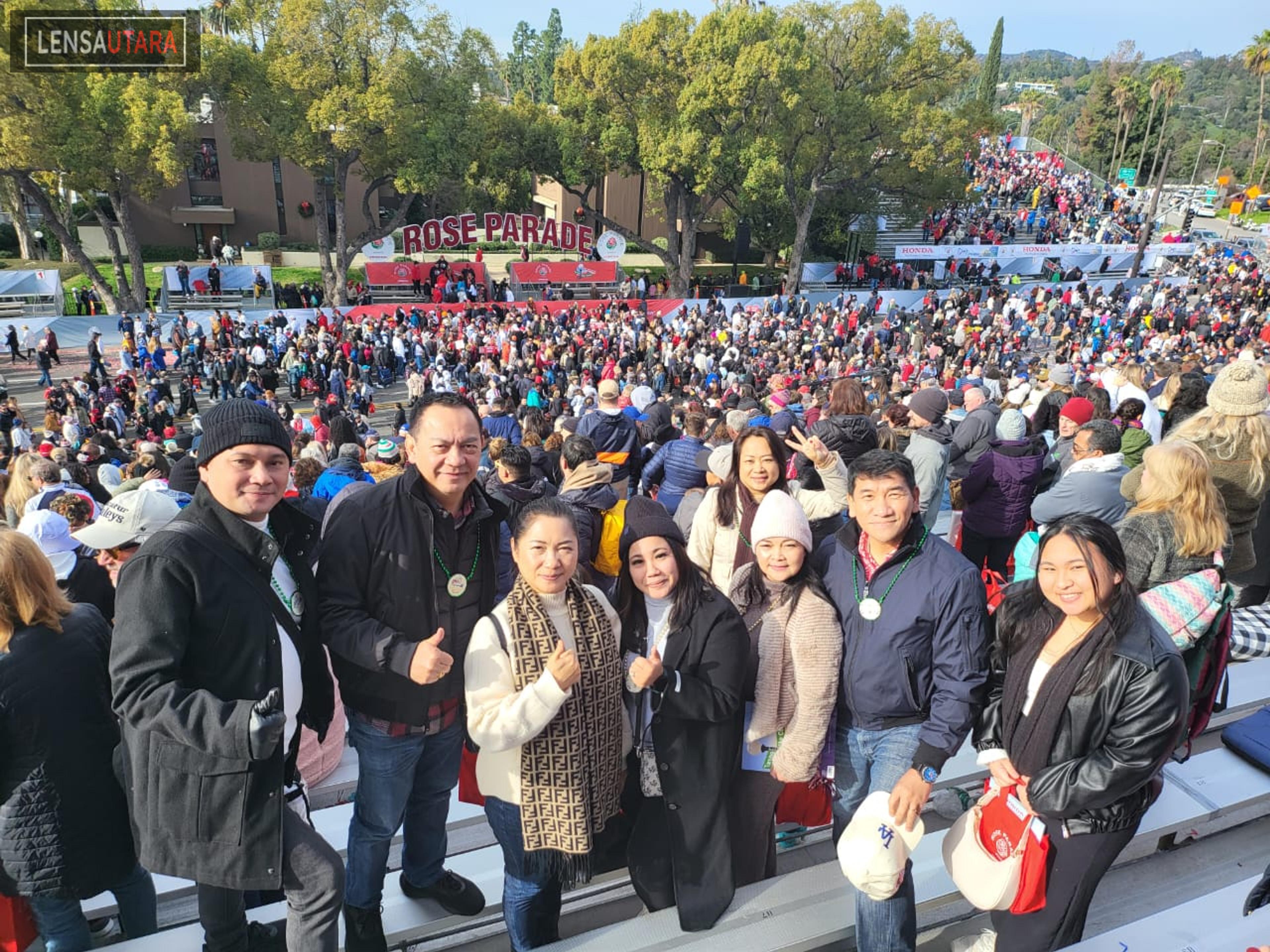 Walikota Caroll Hadiri “The 134th Rose Parade” di Pasadena, California
