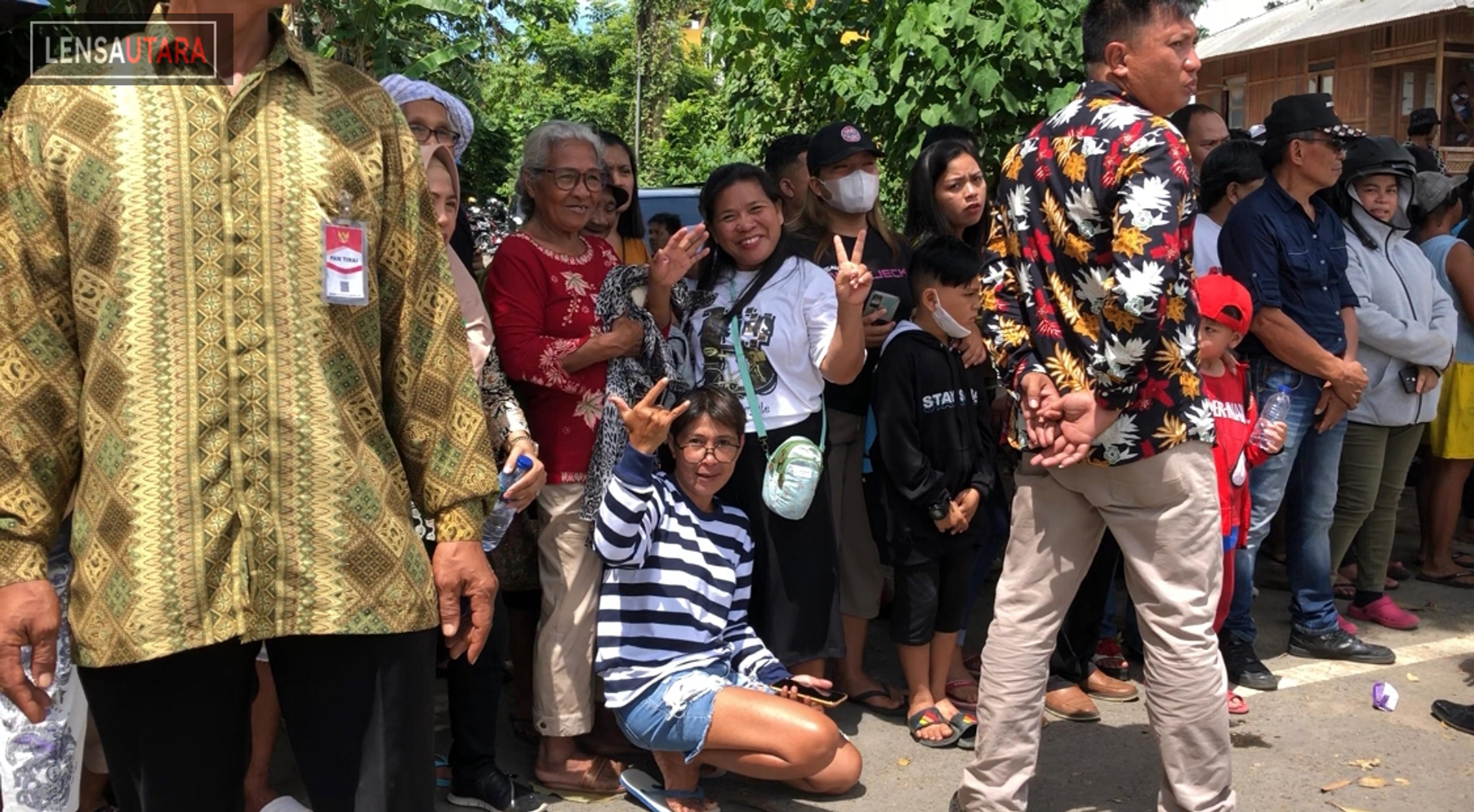 Jokowi Kunjungi Sulut, Warga Penuhi Bendungan Kuwil dan Jalan Protokol
