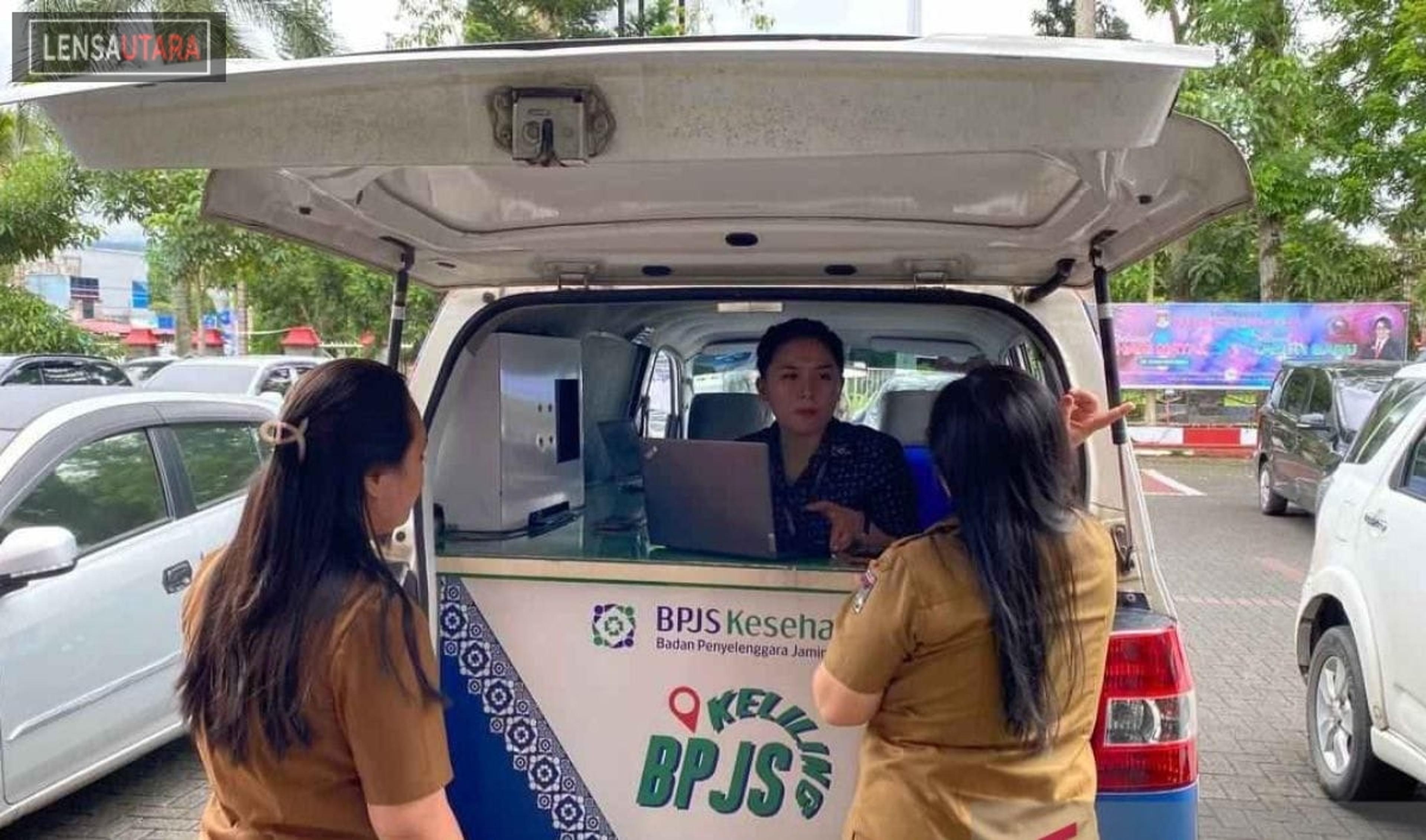 Mudahkan Layanan Peserta, BPJS Keliling Hadir di Kantor Bupati Minahasa