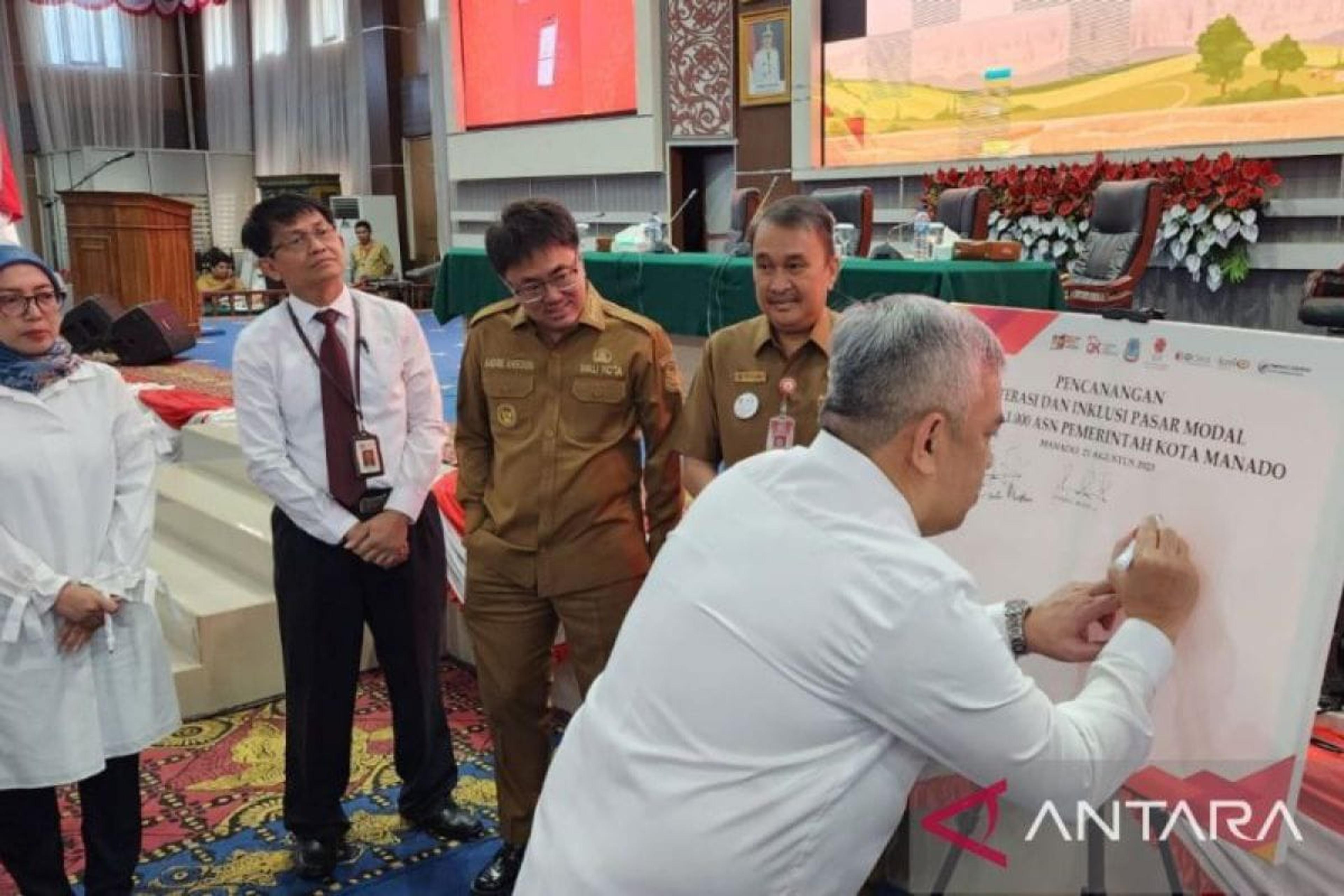 PT BEI Edukasi Pasar Modal Kepada ASN Pemkot Manado