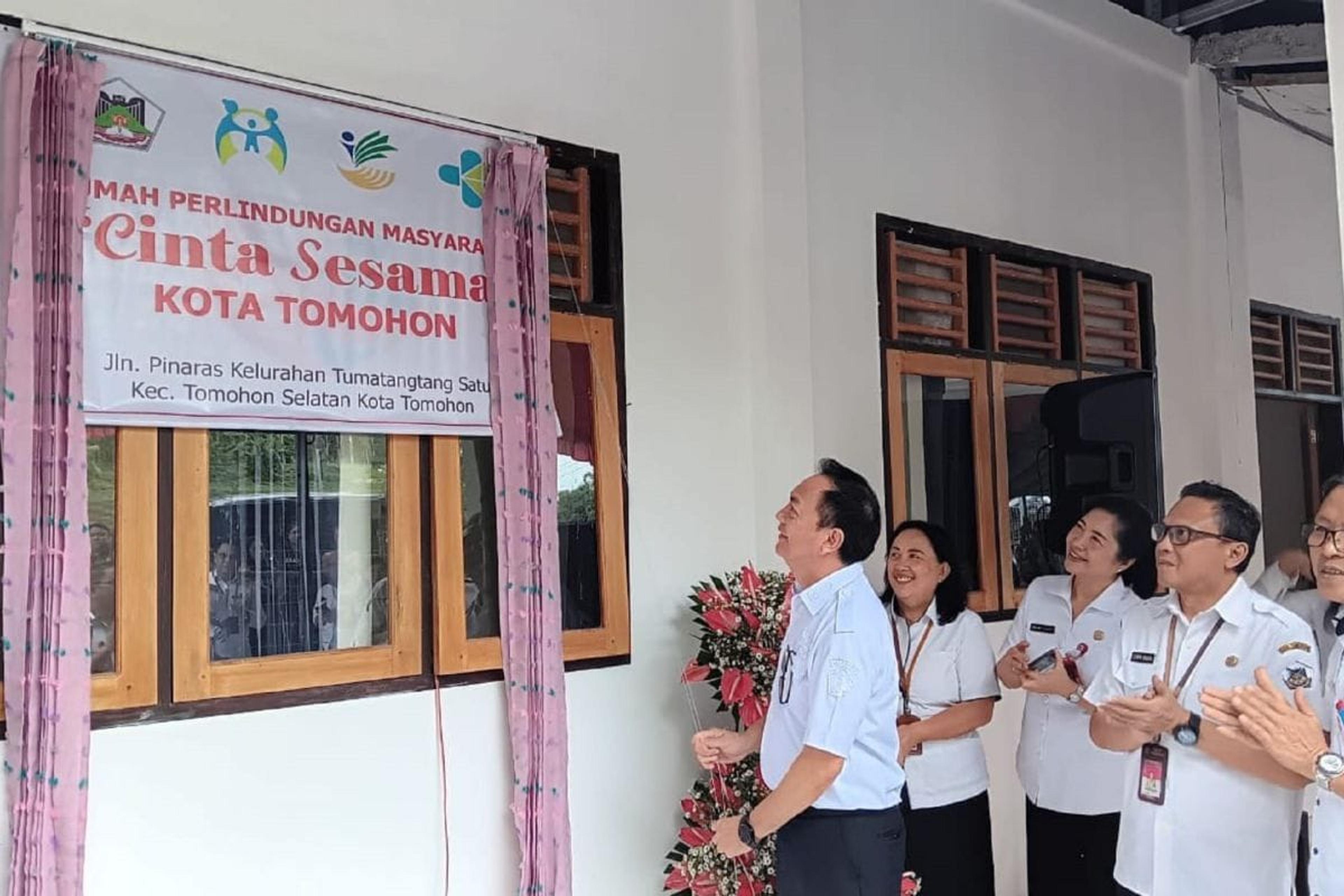 Pemkot Tomohon Perkenalkan Rumah Perlindungan Masyarakat
