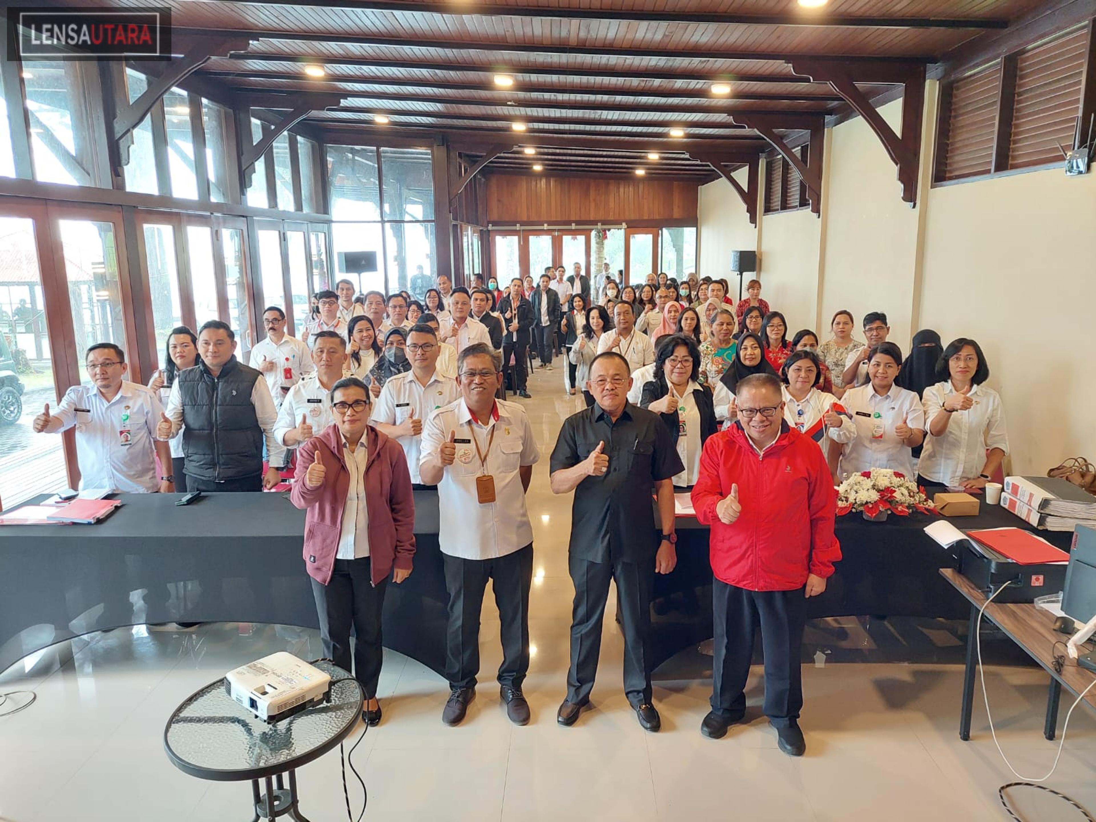 Gelar Rapat Evaluasi dan Rekonsiliasi PAD, Pemkot Tomohon ajak Masyarakat Taat Bayar Pajak