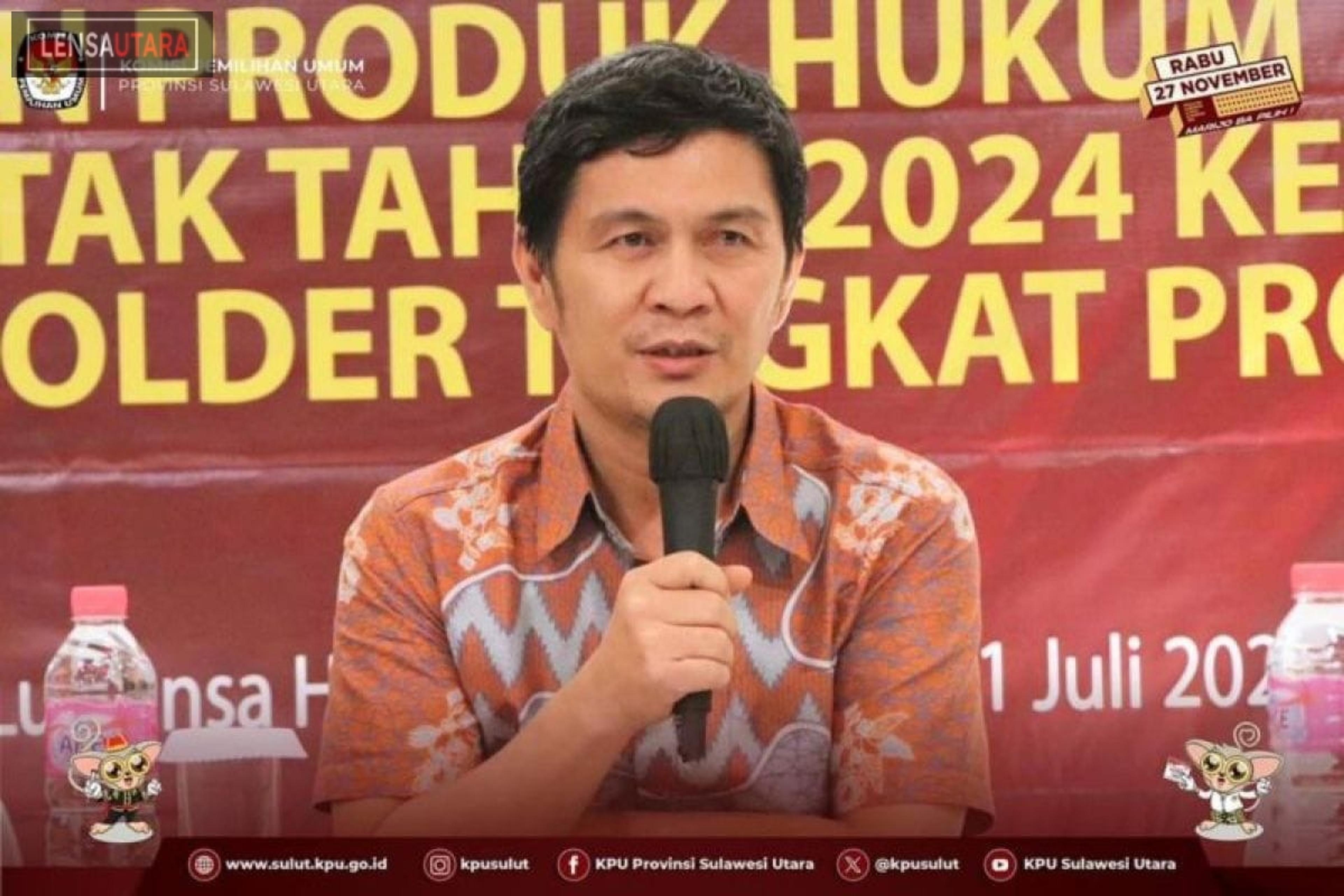 Sukseskan Pilkada, KPU Sulut Samakan Pemahaman Produk Hukum