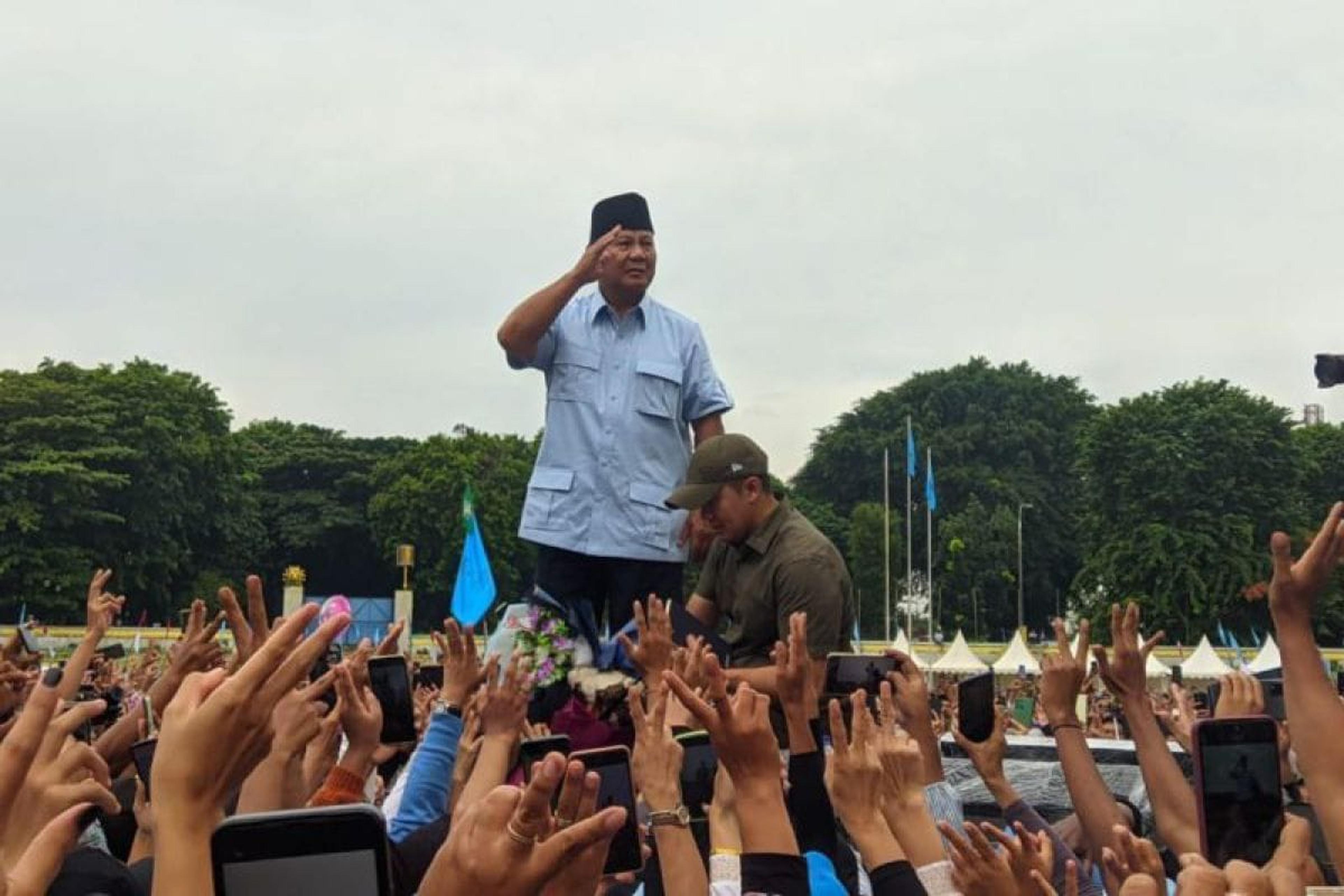 Prabowo: Ada Oknum Ingin Rusak Surat Suara Capres Nomor 02