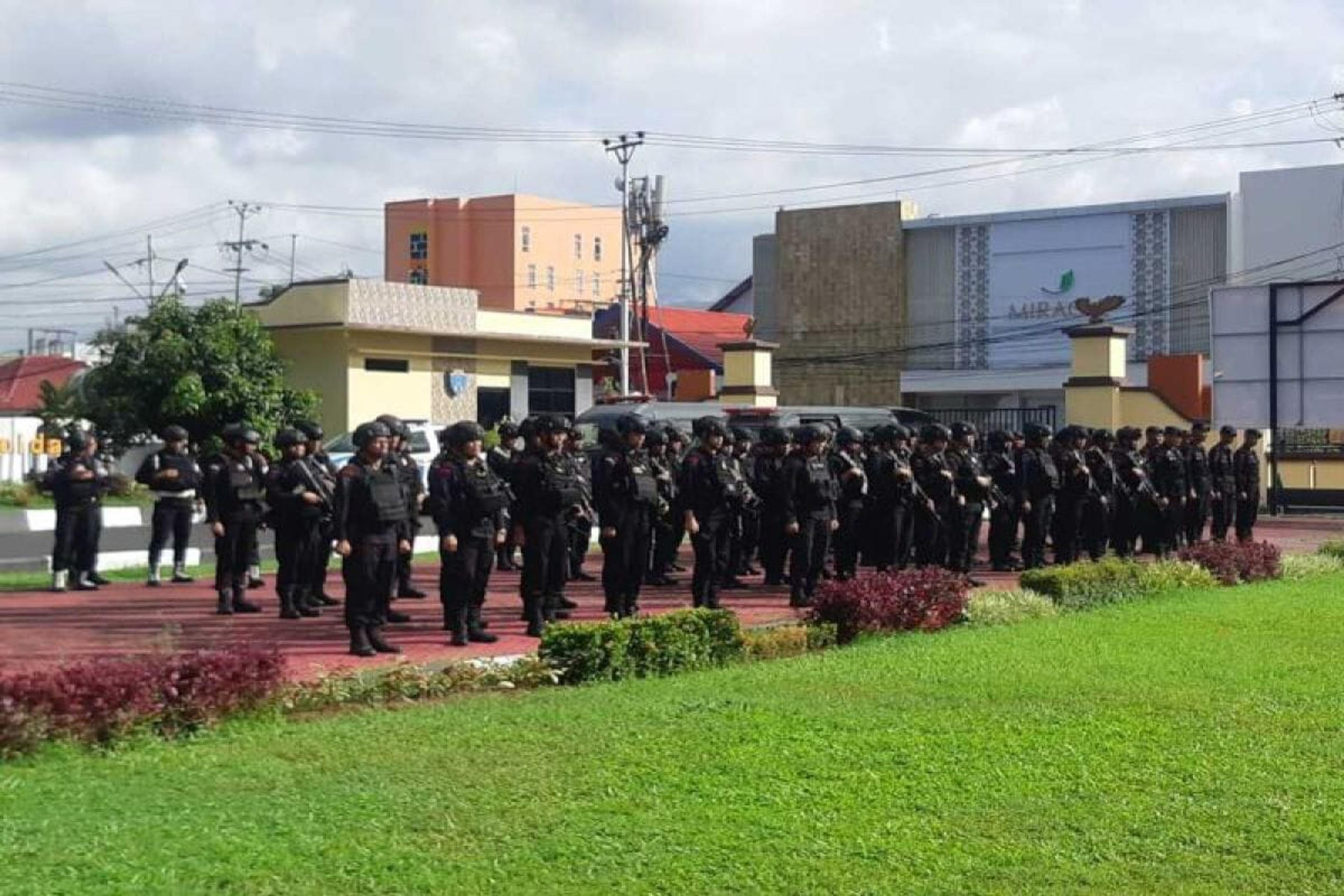Polda Sulawesi Utara Kerahkan 800 Personel Pengamanan Tahun Baru di Manado