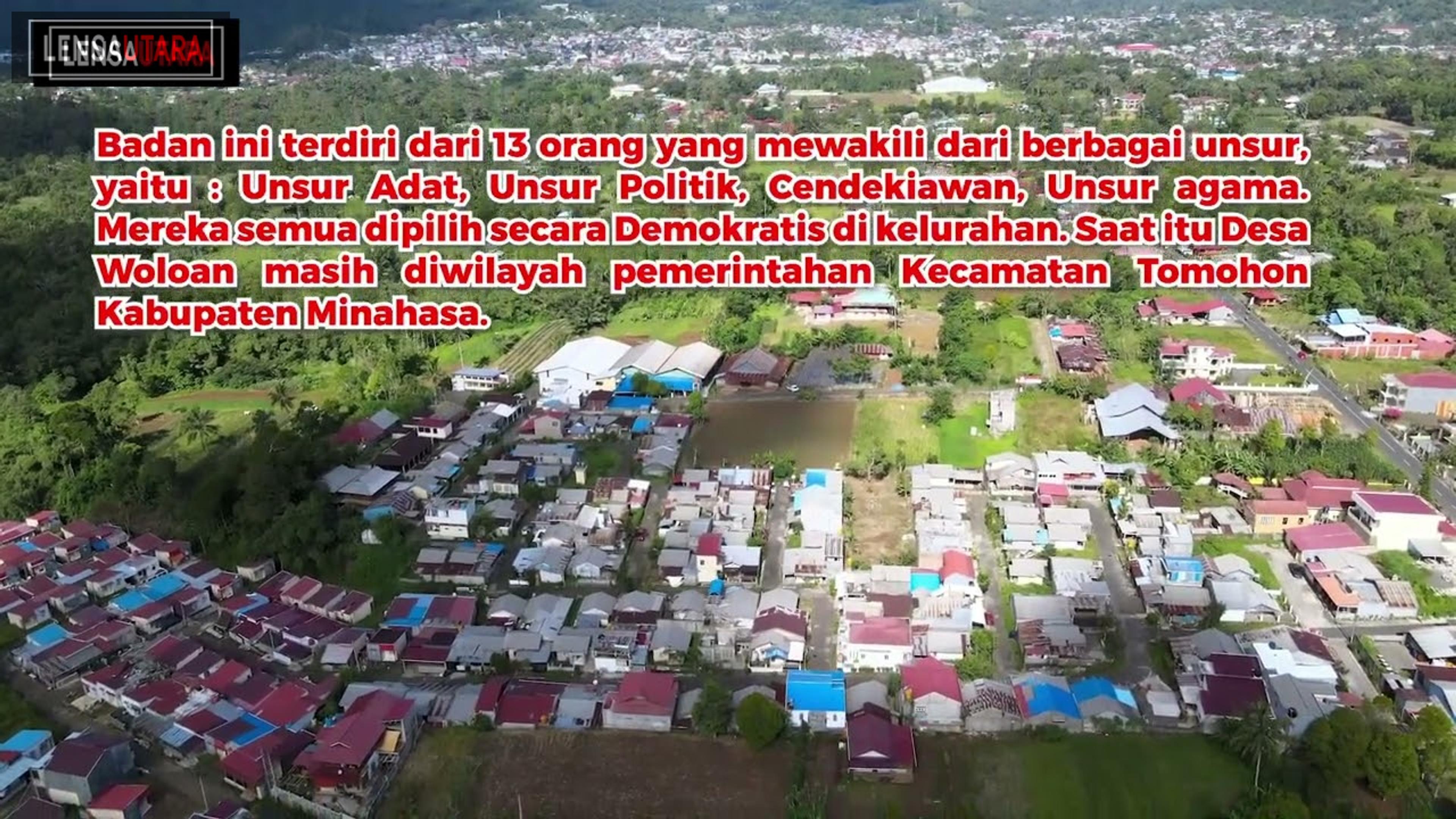 Asal Mula Kelurahan Woloan Satu Utara